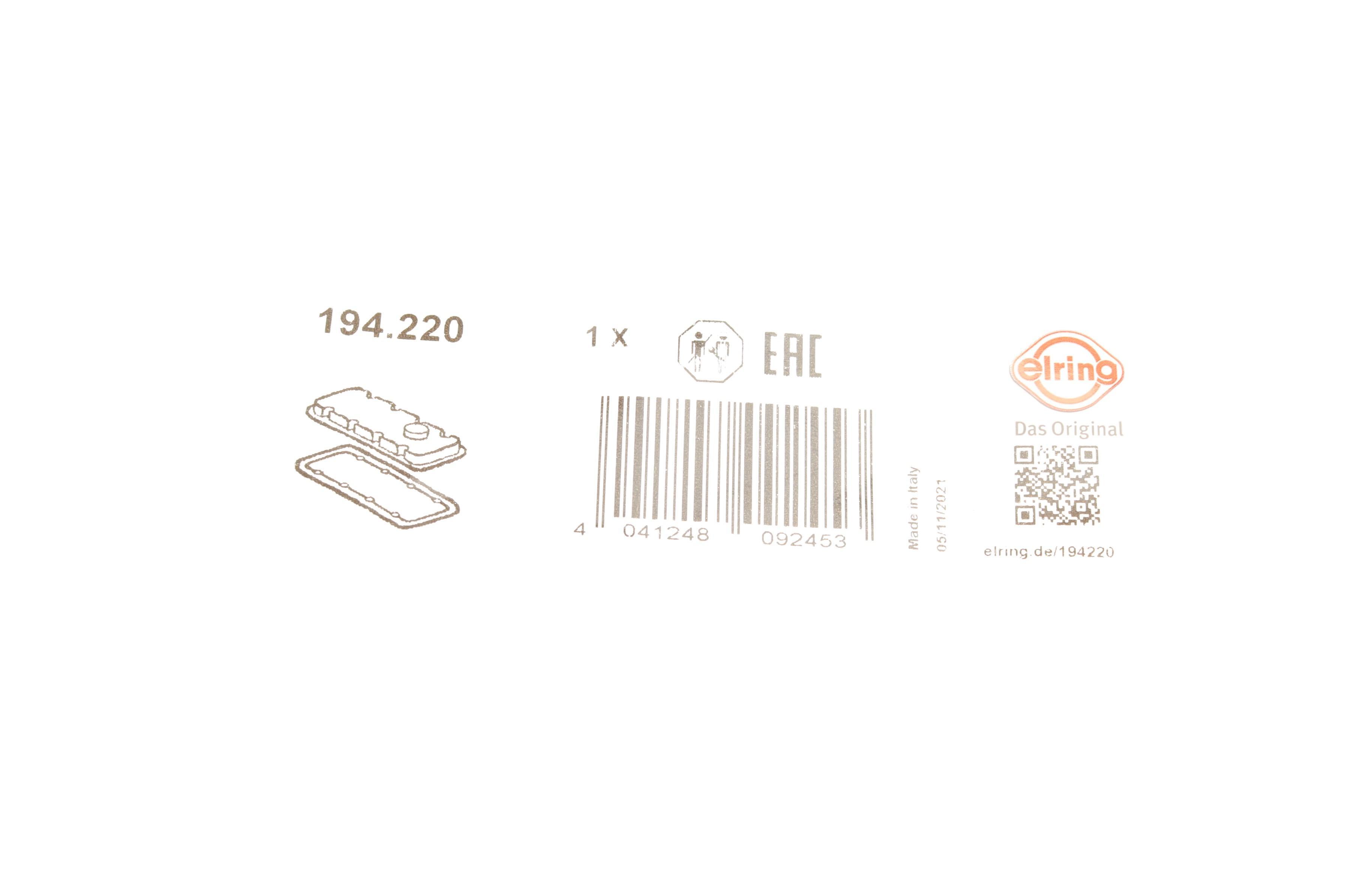 Прокладка кришки клапанів MB OM616 2.4D