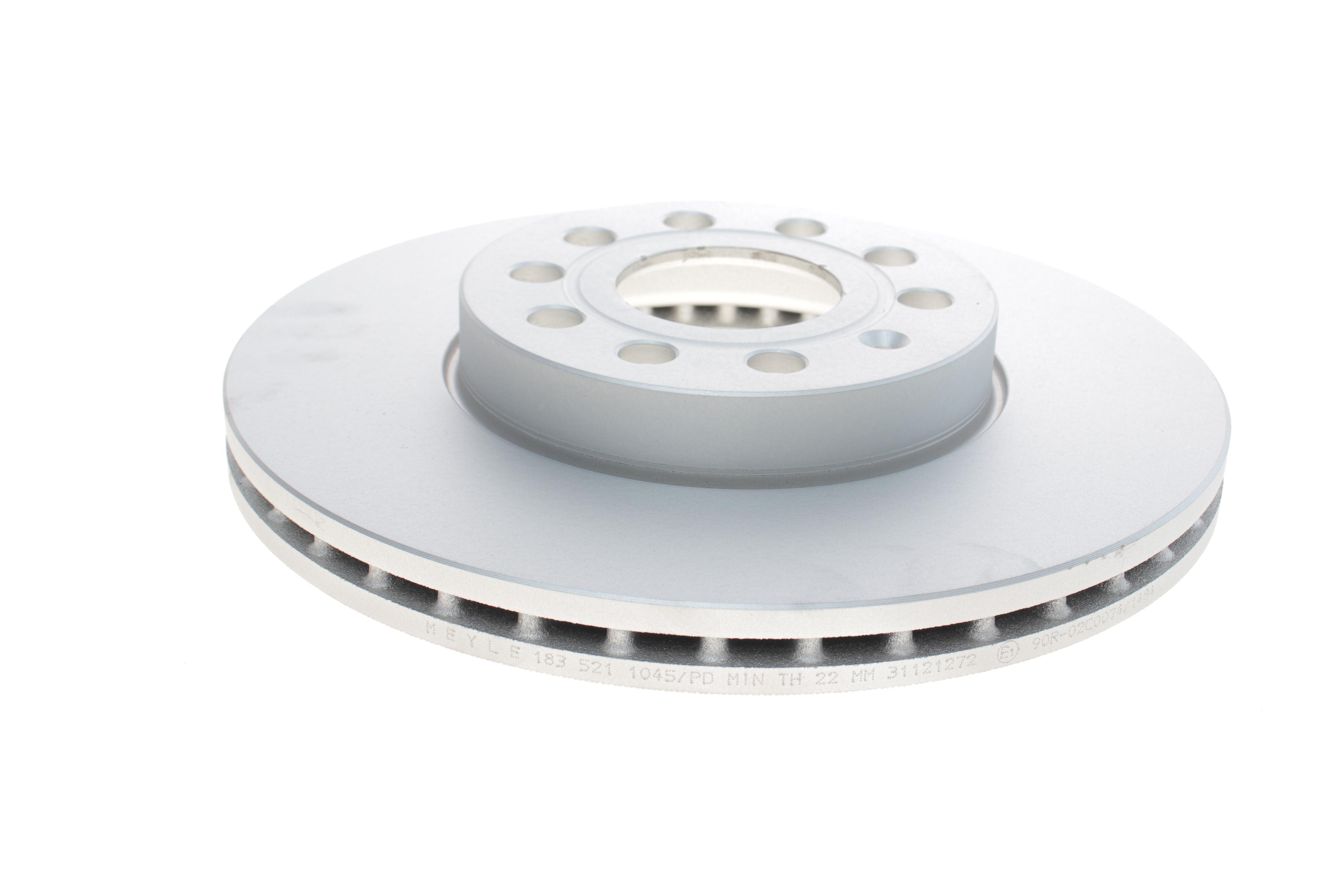 Диск гальмівний (передній) VW Caddy III 03- (288x25)