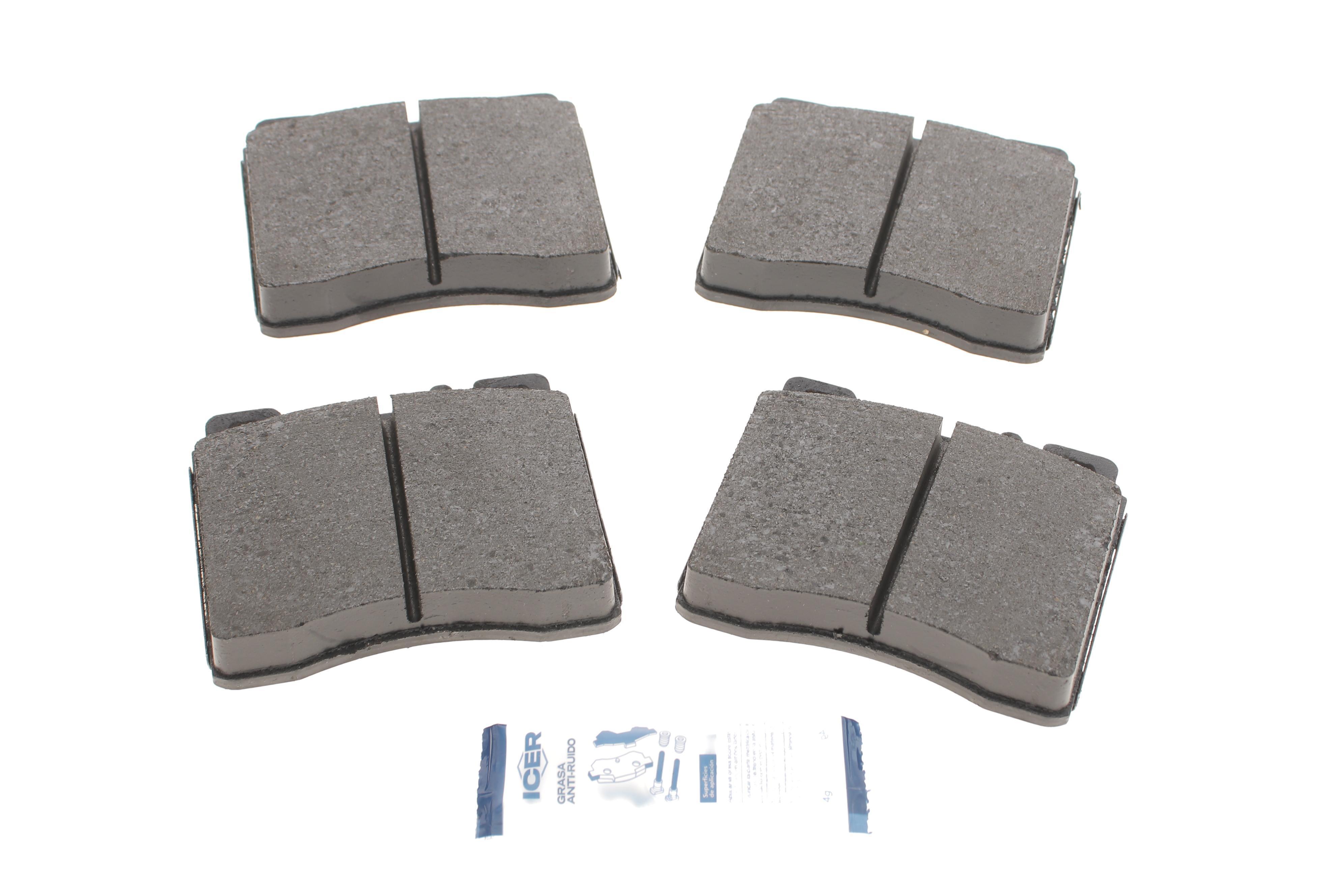 Колодки гальмівні (передні) MB S-class (W140/C140) 91-99