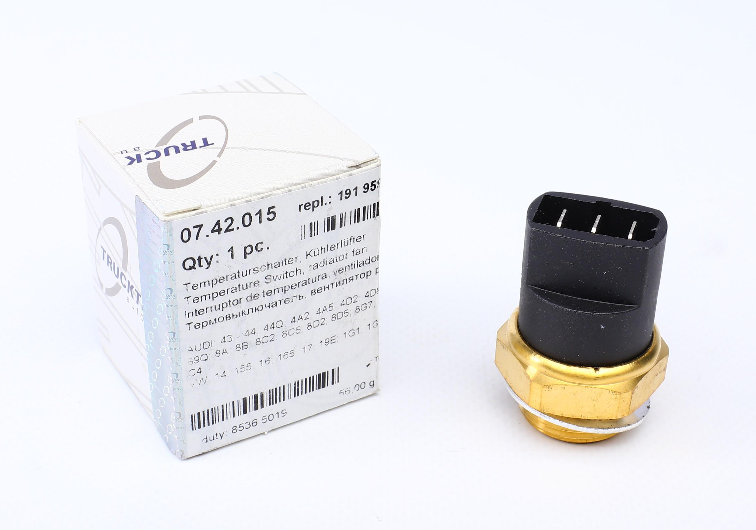 Датчик увімкнення вентилятора VW Caddy II 1.4-1.9TDi/MB Vito (W638) 95-04 (3 конт.) (102-92/95-85°C)