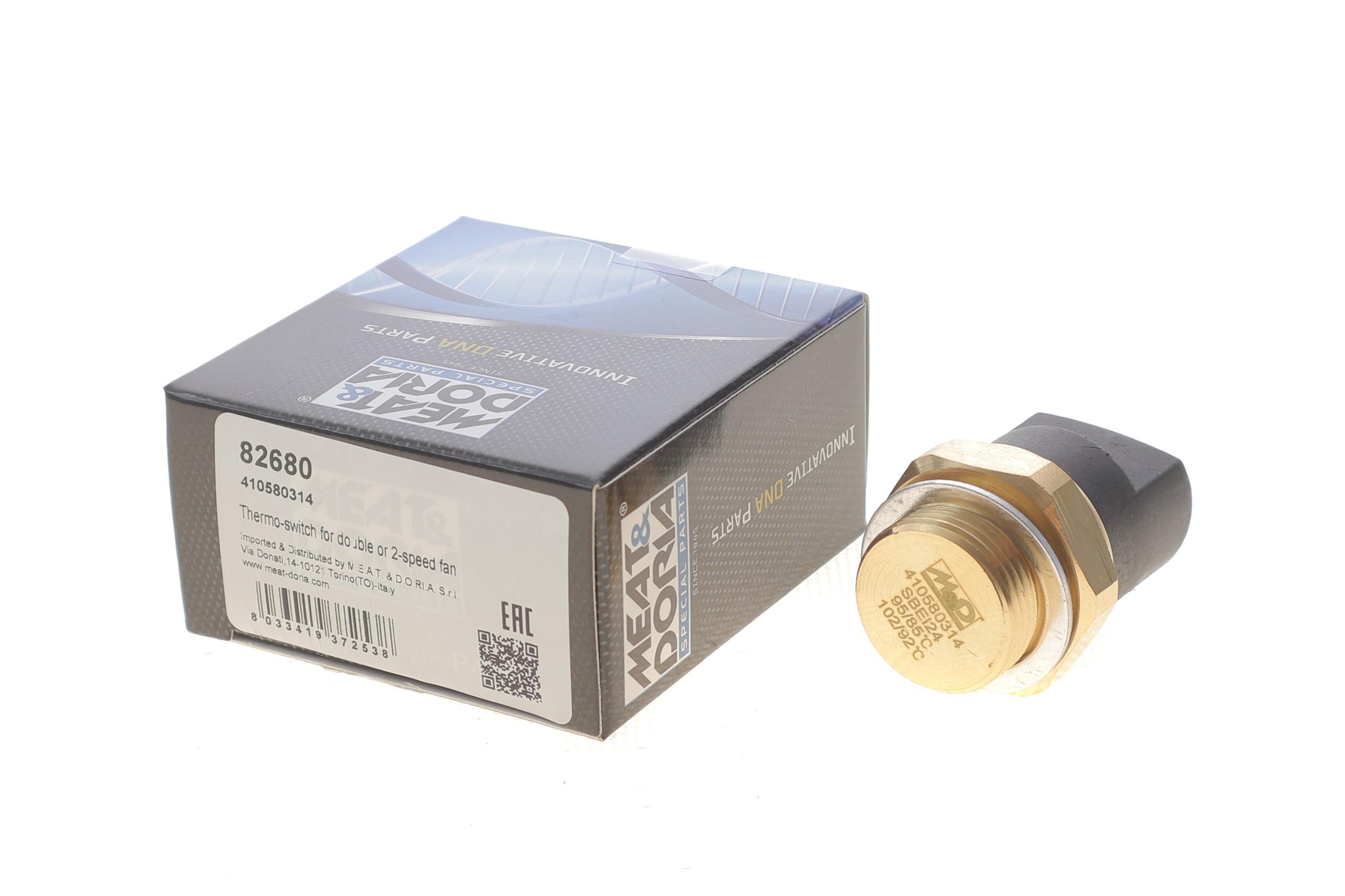 Датчик увімкнення вентилятора VW Caddy II 1.4-1.9TDi/MB Vito (W638) 95-04 (3 конт.) (чорний)