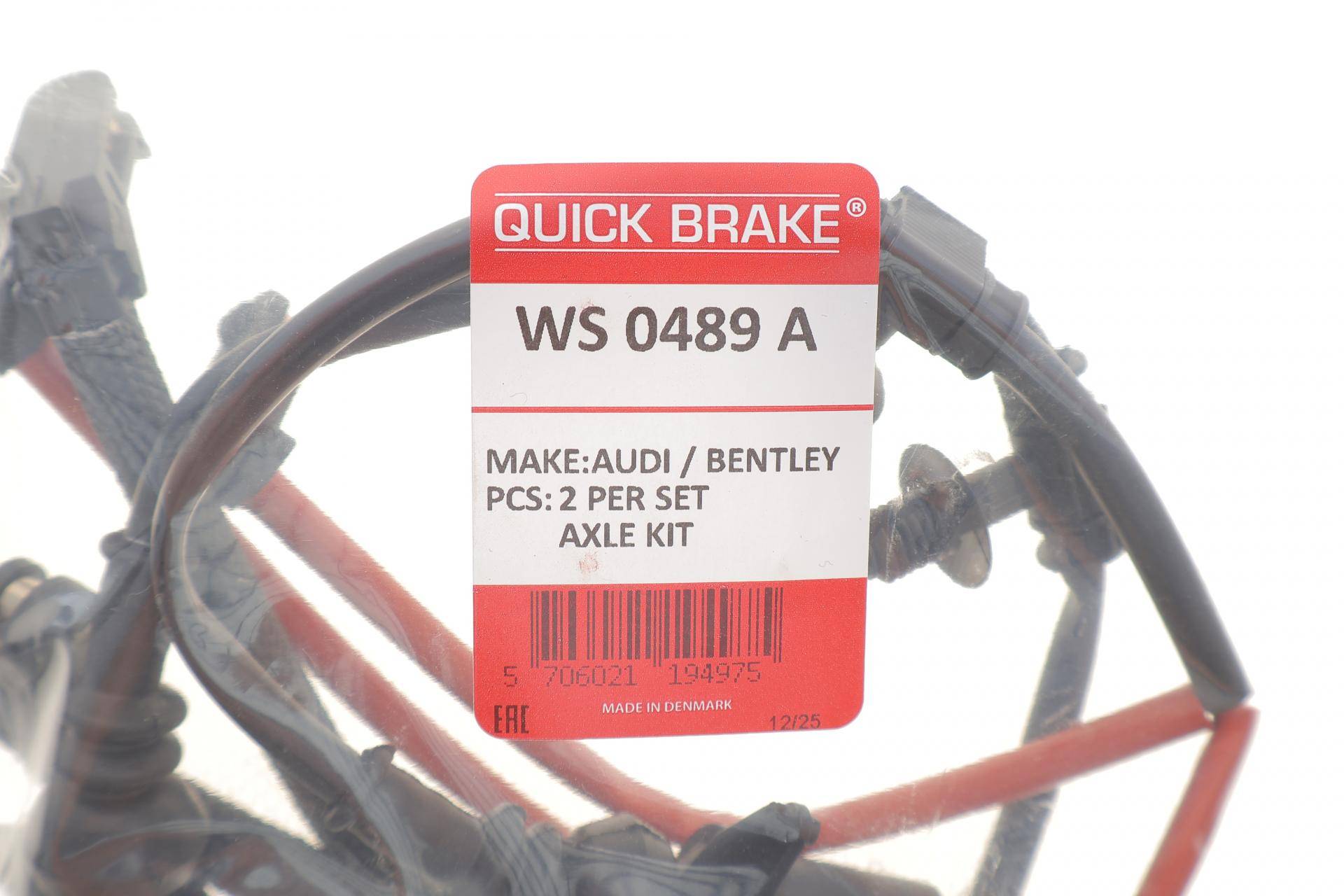 Датчик зносу гальмівних колодок (задніх) Audi A6 18-/Q7 18-/Bentley Bentayga 15- (к-кт 2шт)(L=405mm)