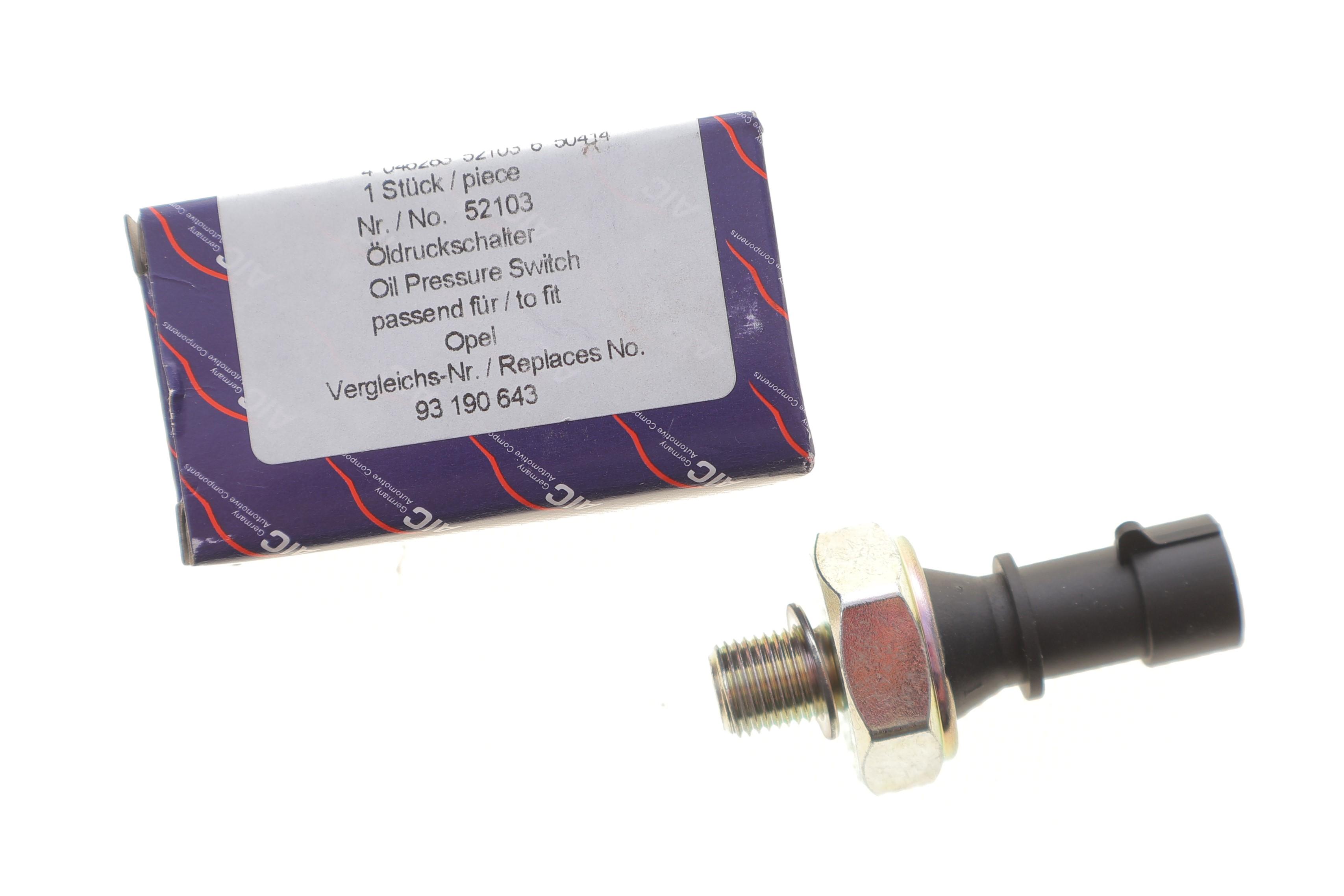 Датчик тиску оливи Opel Combo/Astra/Vectra/Corsa 1.0-1.8 96- (M10x1) (чорний)