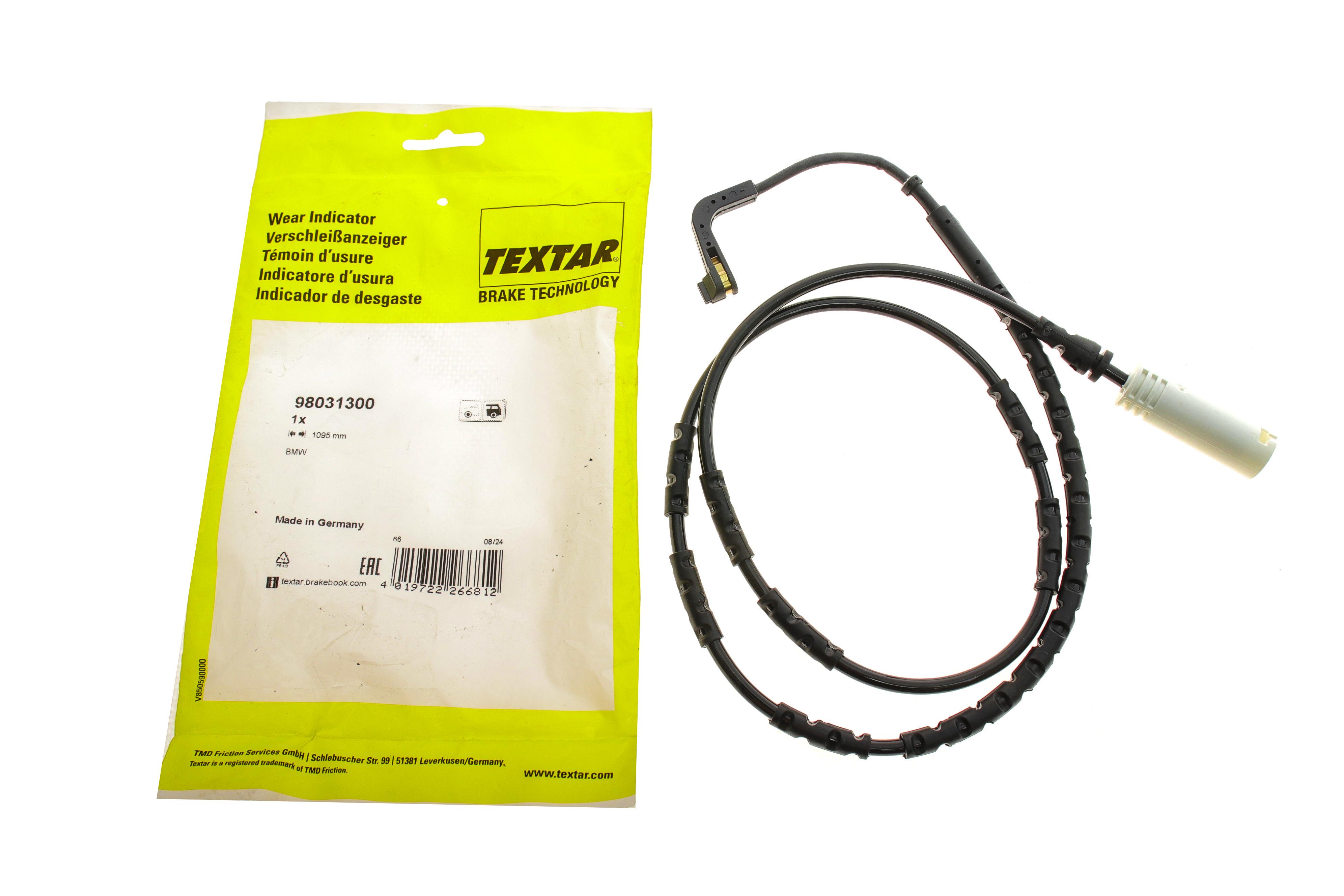 Датчик зносу гальмівних колодок (задніх) BMW 3 (E90/E91/E92) 03-12 (L=1095mm)