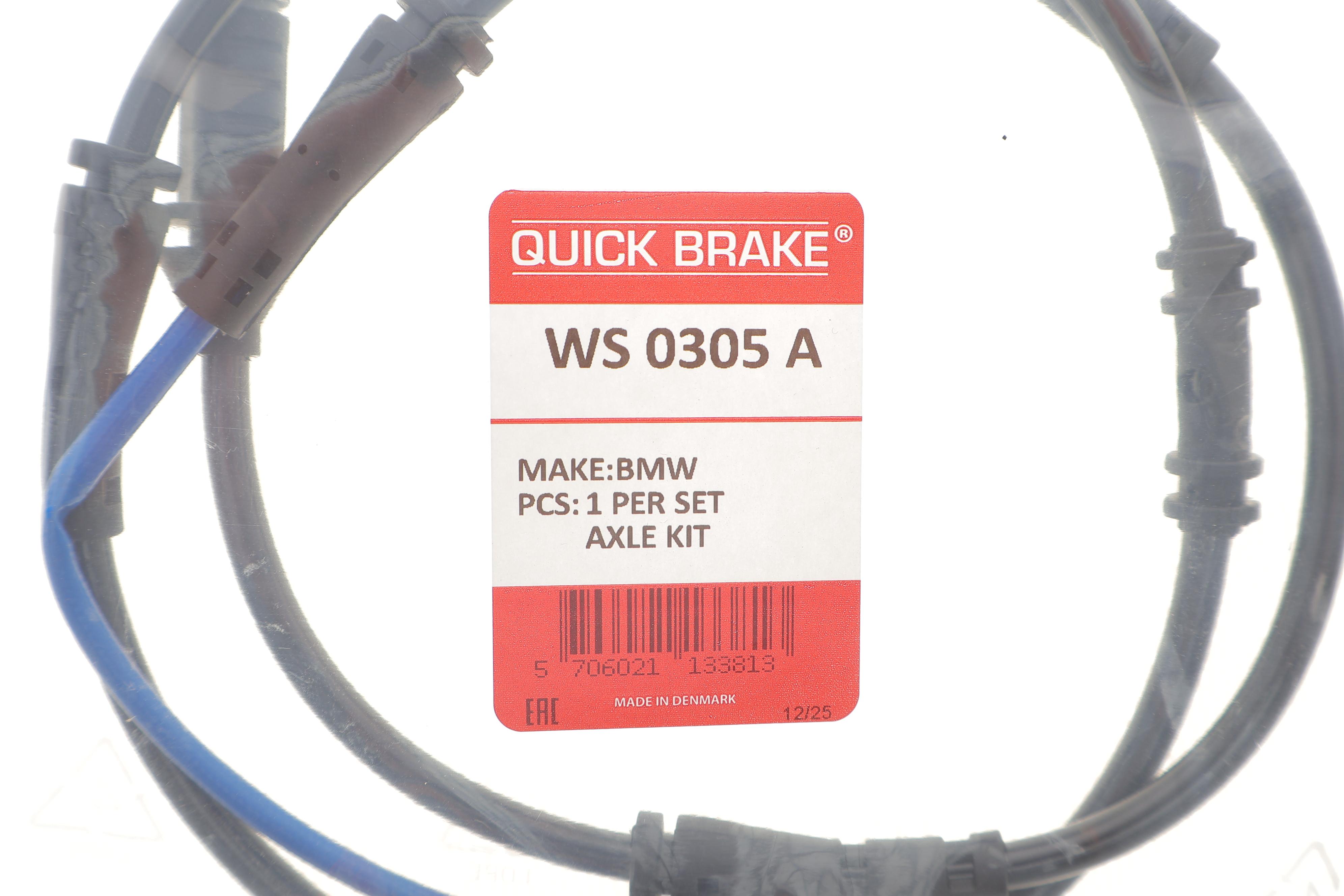 Датчик зносу гальмівних колодок (задніх) BMW 5 (F10)/6 (F12) 10-