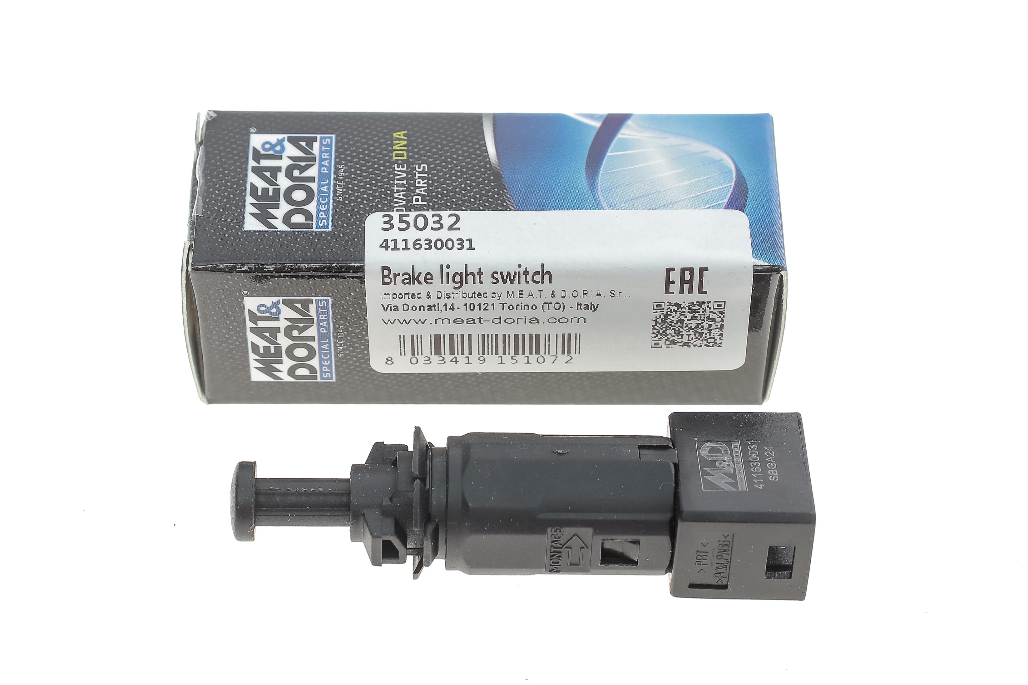 Датчик педалі гальма Renault Trafic/Master/Kangoo 97- (2 конт.) (чорний)