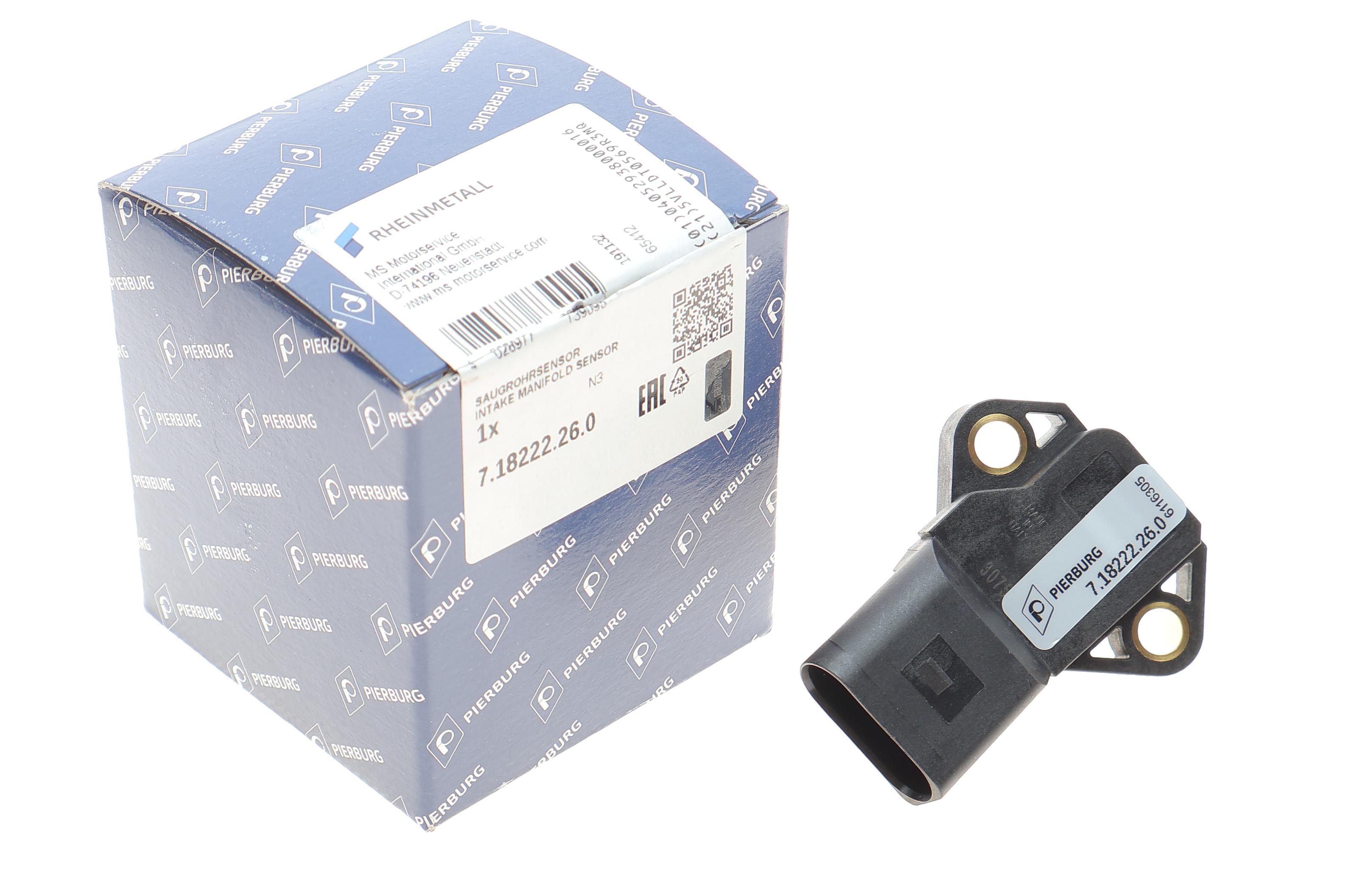 Датчик тиску наддува VW Caddy 2.0 TDI 07-10/T5 2.5 TDI 03-09/Crafter 2.5 TDI 06-