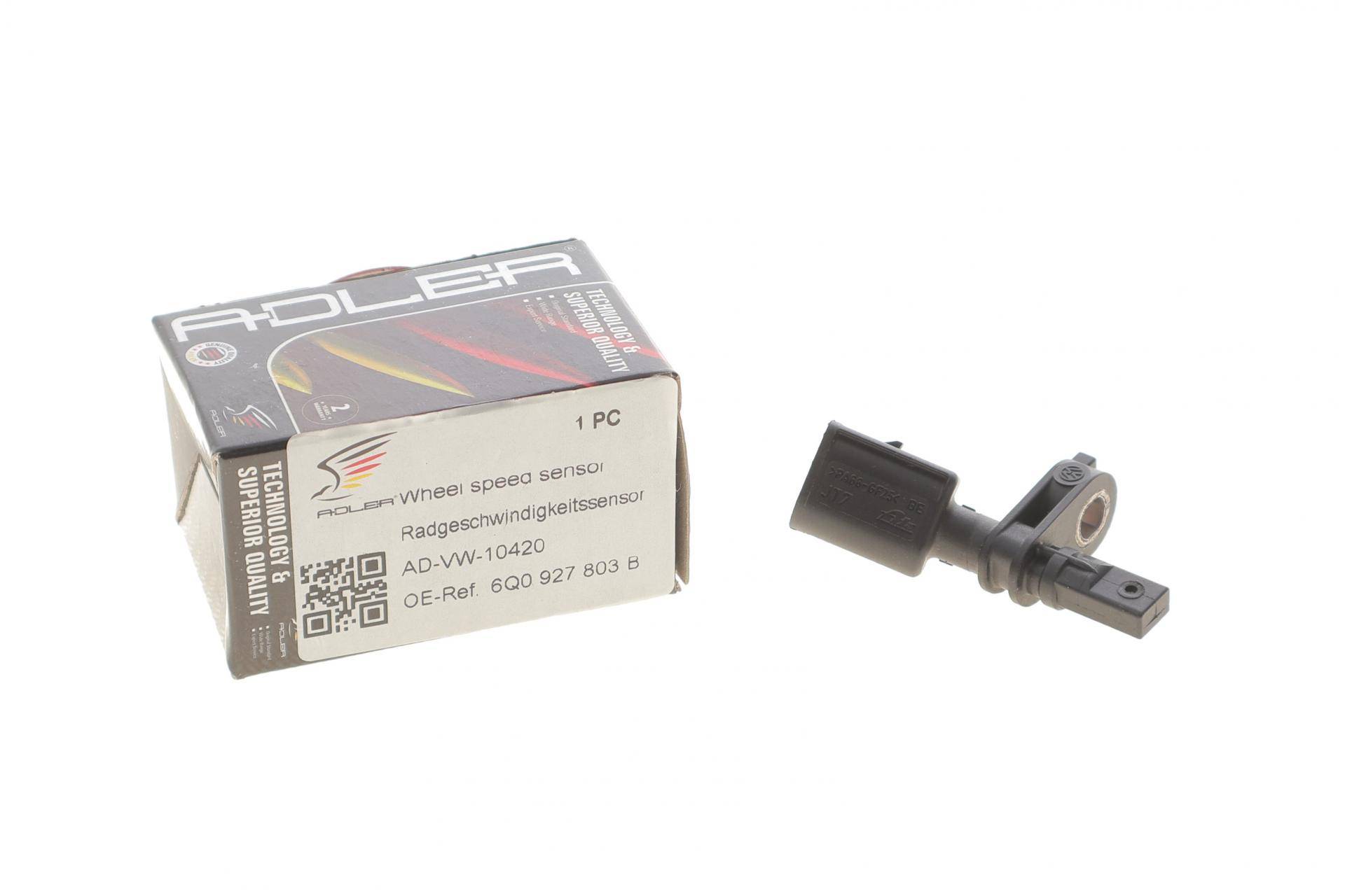 Датчик ABS (передній) Audi A2 00-05/Skoda Praktik 1.2-1.9TDI 06-15 (L) (без упаковки)