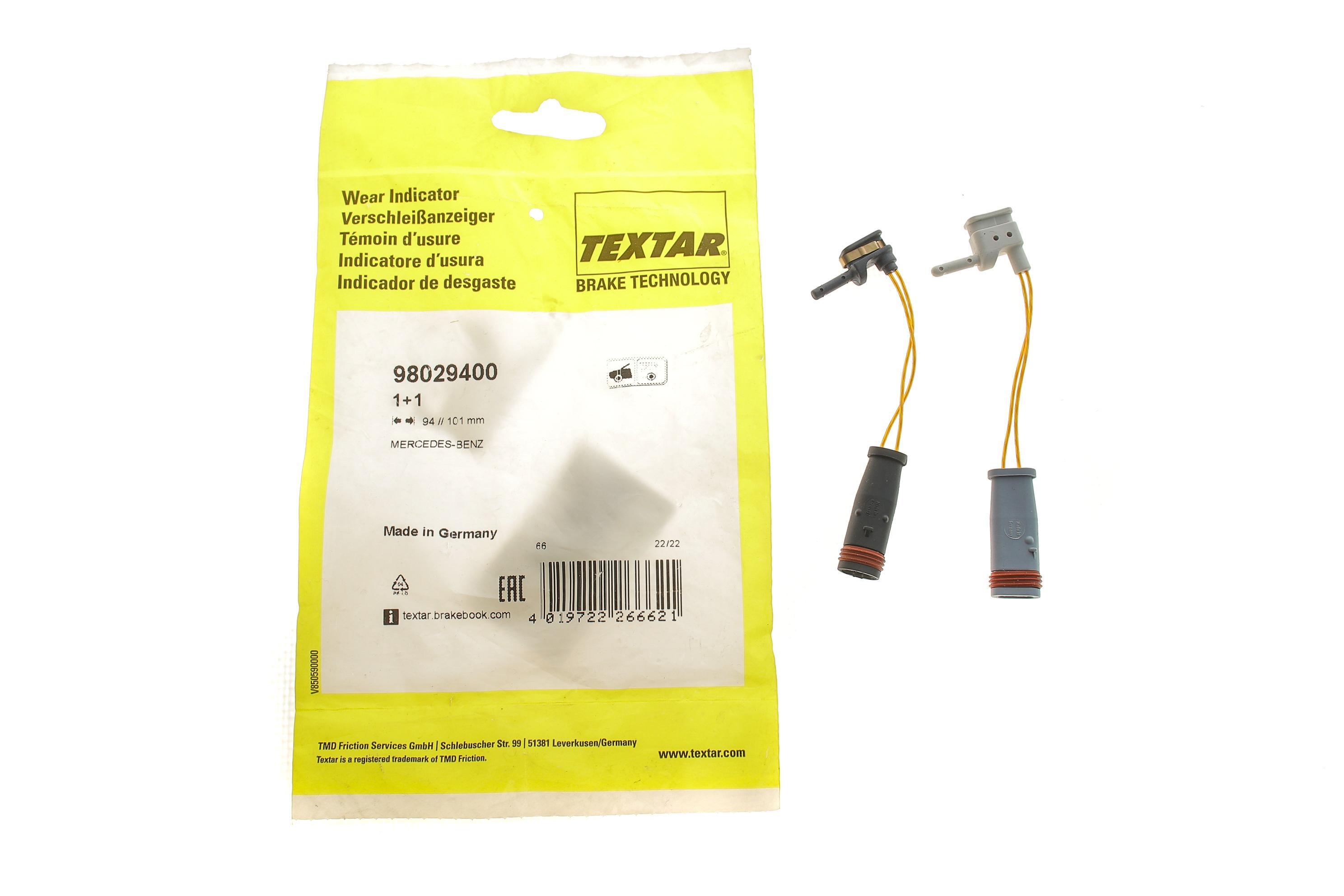 Датчик зносу гальмівних колодок (передніх) MB E-class (W211/S211) 02-09 (к-кт 2шт.)