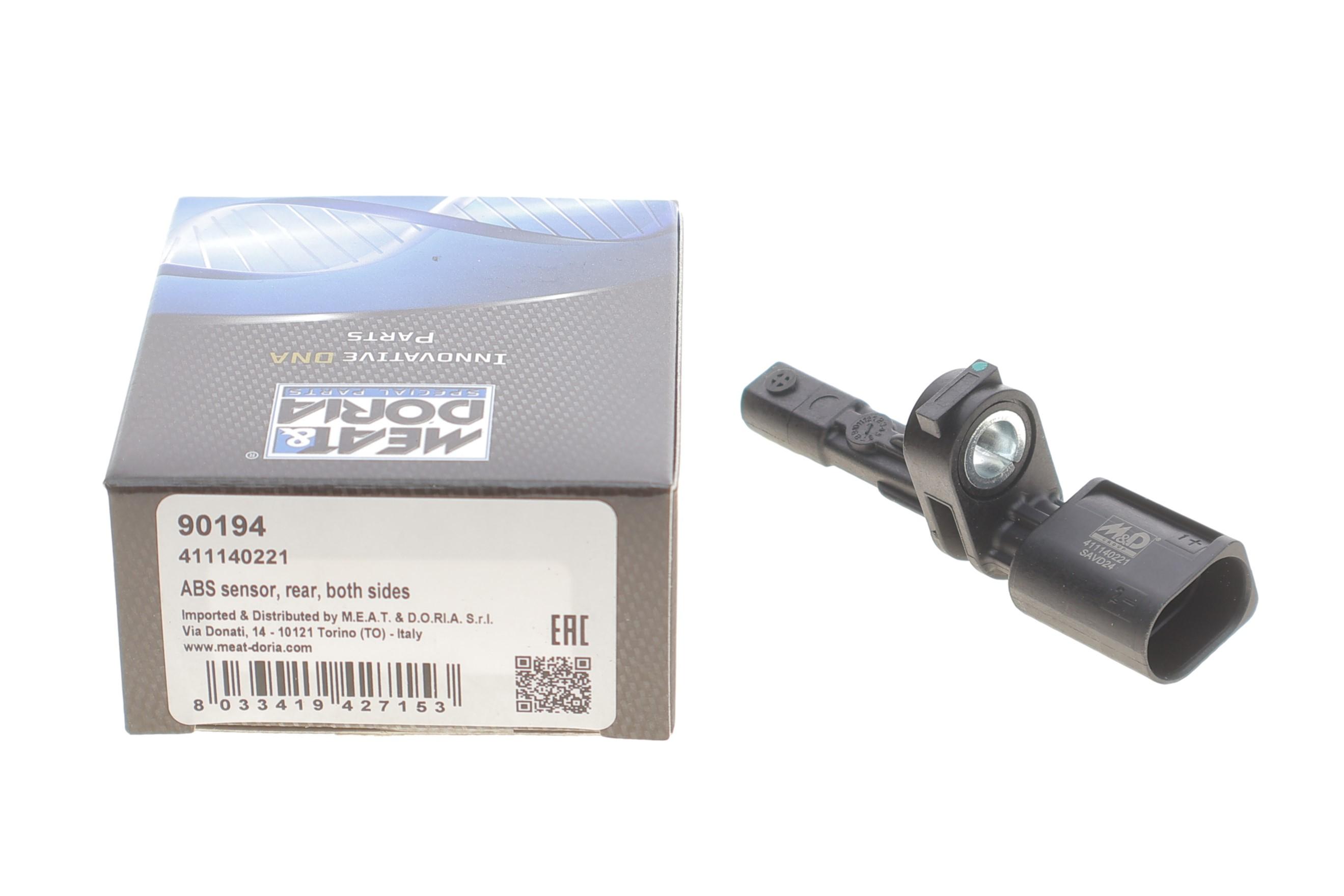 Датчик ABS (задній) Audi A3//Seat Leon/Skoda Octavia/SuperB/VW Golf 12- /Caddy III/IV