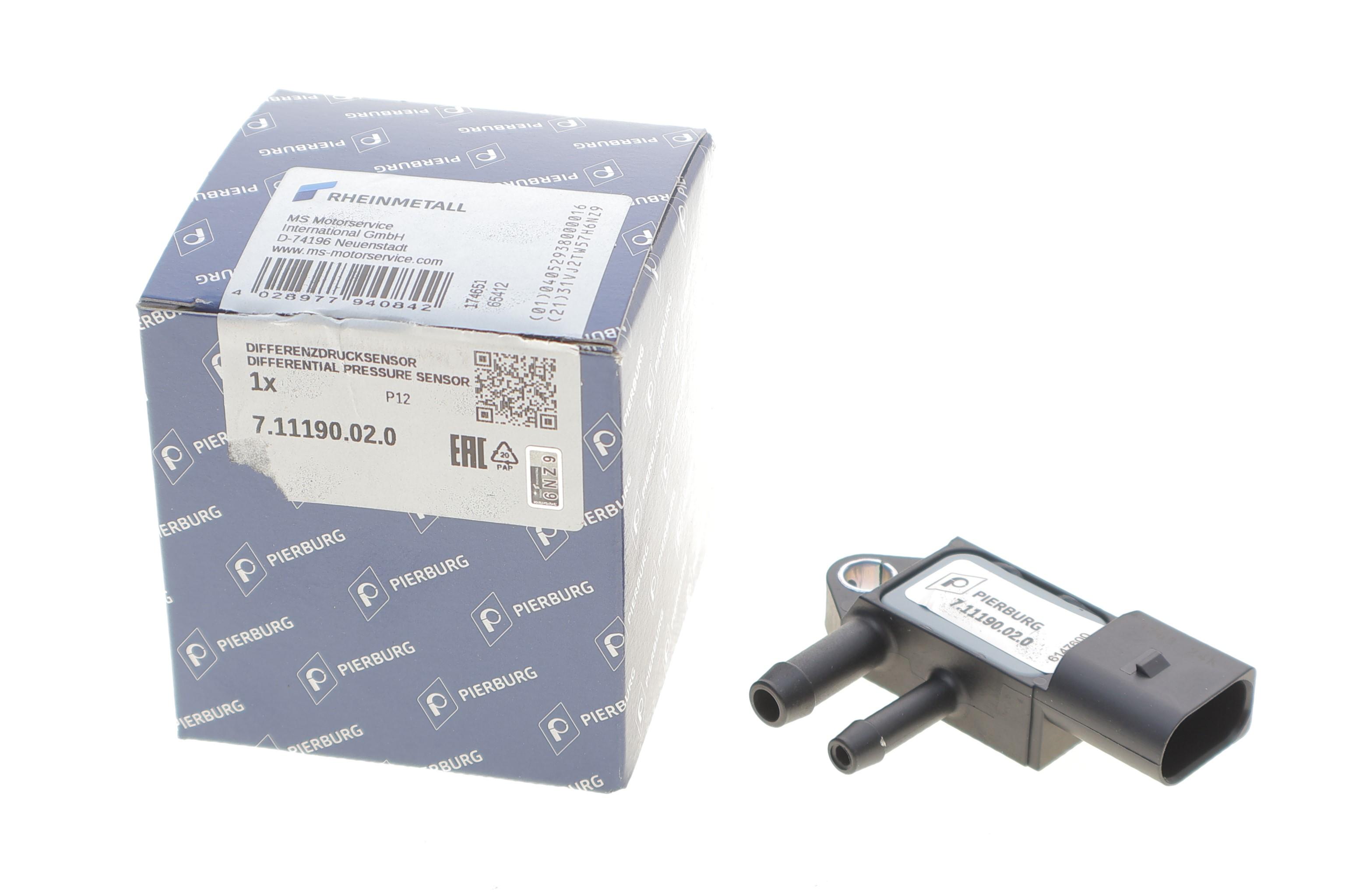 Датчик тиску вихлопних газів VW T5 2.5TDi 4motion/Passat 1.9/2.0TDI 05-