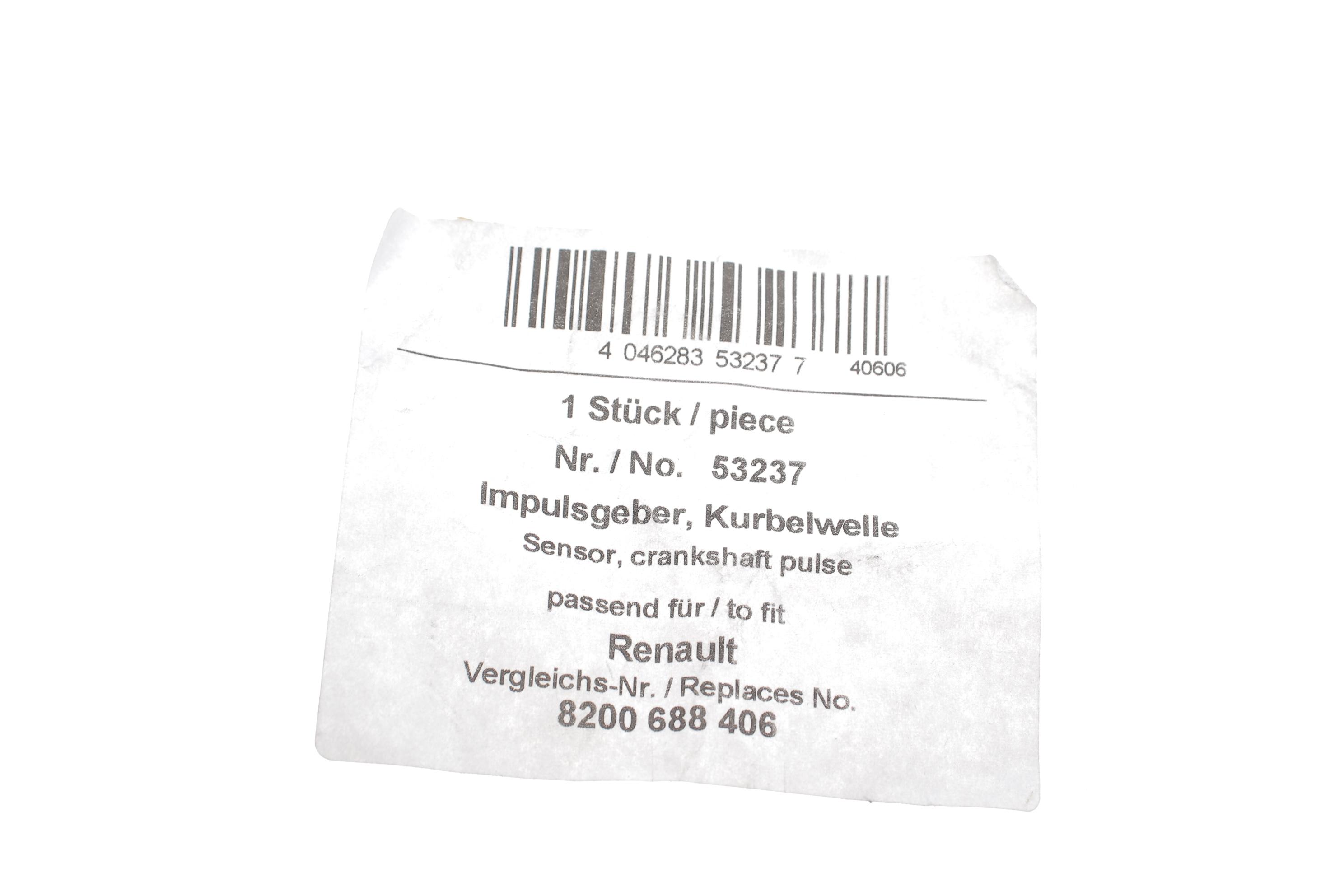 Датчик положення колінвалу Renault Kangoo/Laguna/Megane/Scenic 1.5-1.9 dTi/dCi 97-