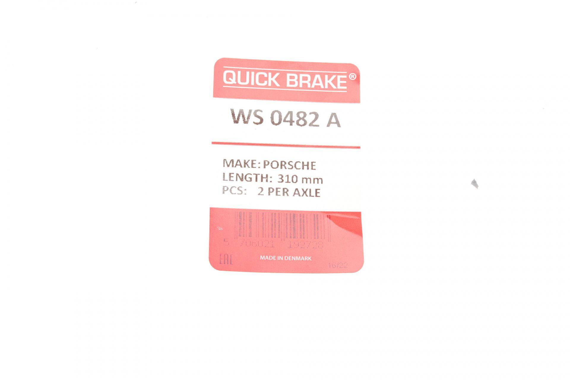 Датчик зносу гальмівних колодок (задніх) Porsche Macan 16- (К-кт 2 шт.) L=310mm