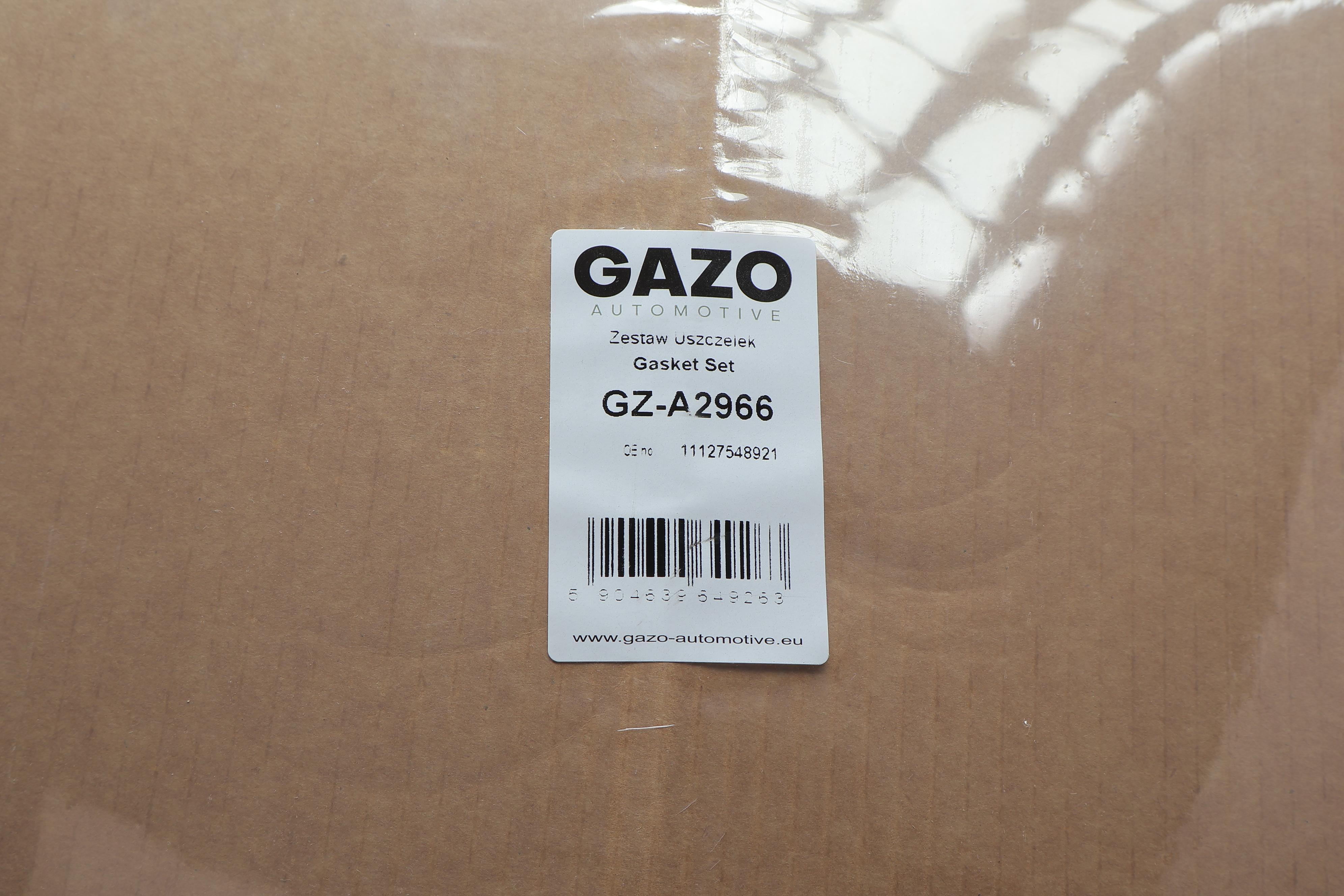 Комплект прокладок (повний) BMW 5 (E60/F10) 2.5i/3.0i (N52) 04-13