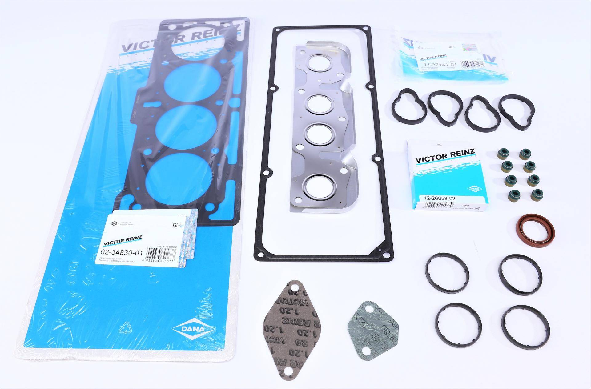 Комплект прокладок (верхній) Renault Logan 1.4-1.6 04-, K7M/K7J