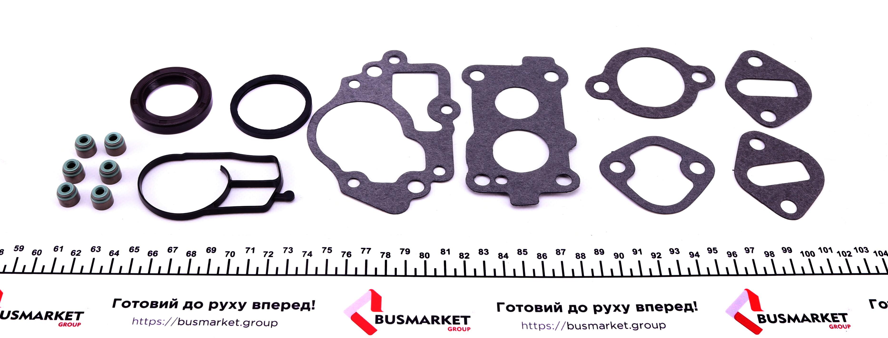 Комплект прокладок (верхній) Daewoo Matiz 0.8i 98-