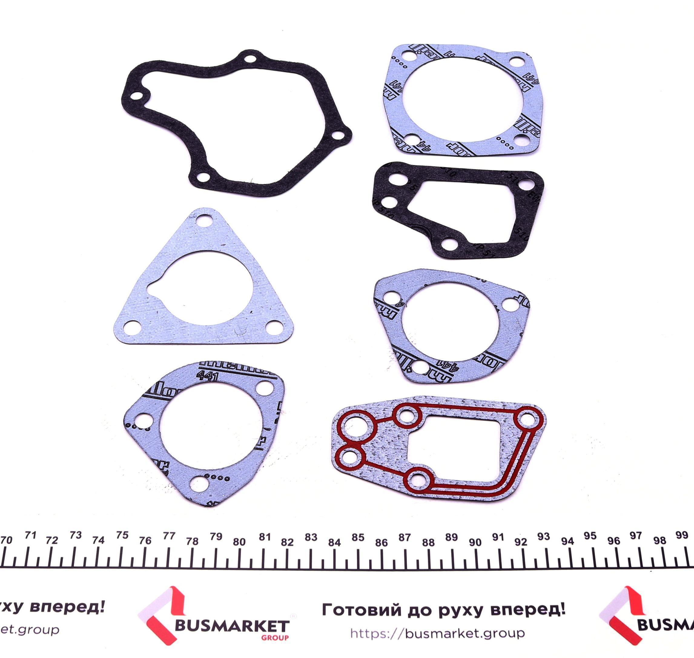 Комплект прокладок (верхній) Fiat Ducato/Fiorino/Brava 1.7/1.9D 84-02 (без ГБЦ)