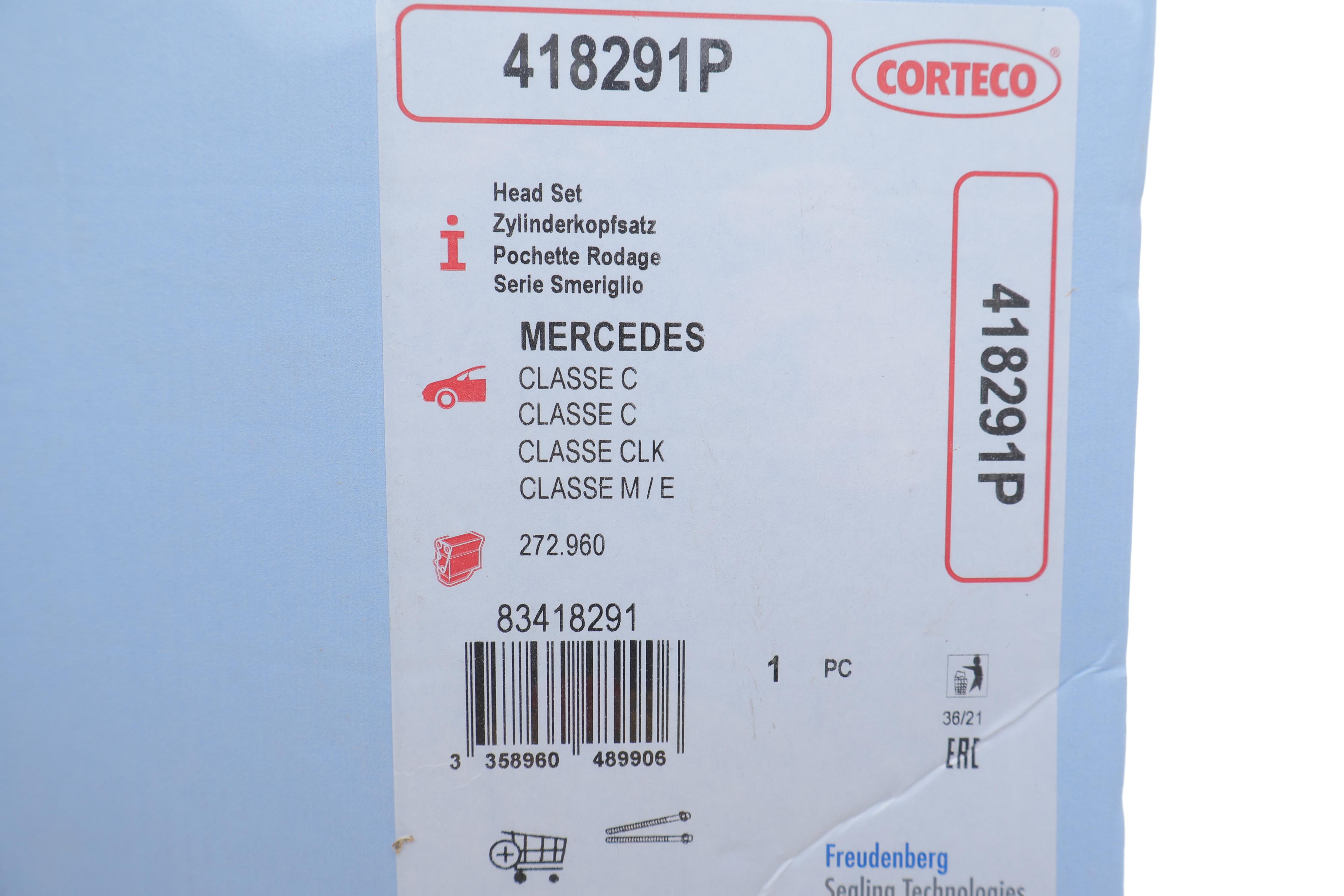 Комплект прокладок (верхній) MB Sprinter (W906) 3.5CDI M272 06-16