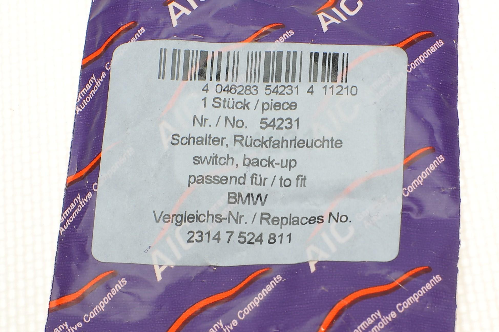 Датчик увімкнення заднього ходу BMW 3/5/6/7 -95 (M12x1.5) (наружні конт.)