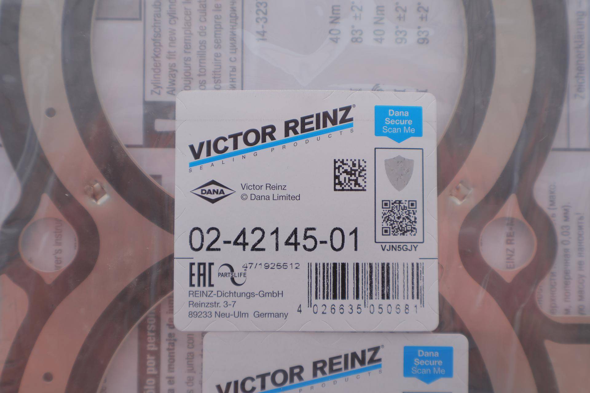 Комплект прокладок (верхній) Renault Megane 1.4 TCe 09-, H4J 700/H4J A 700