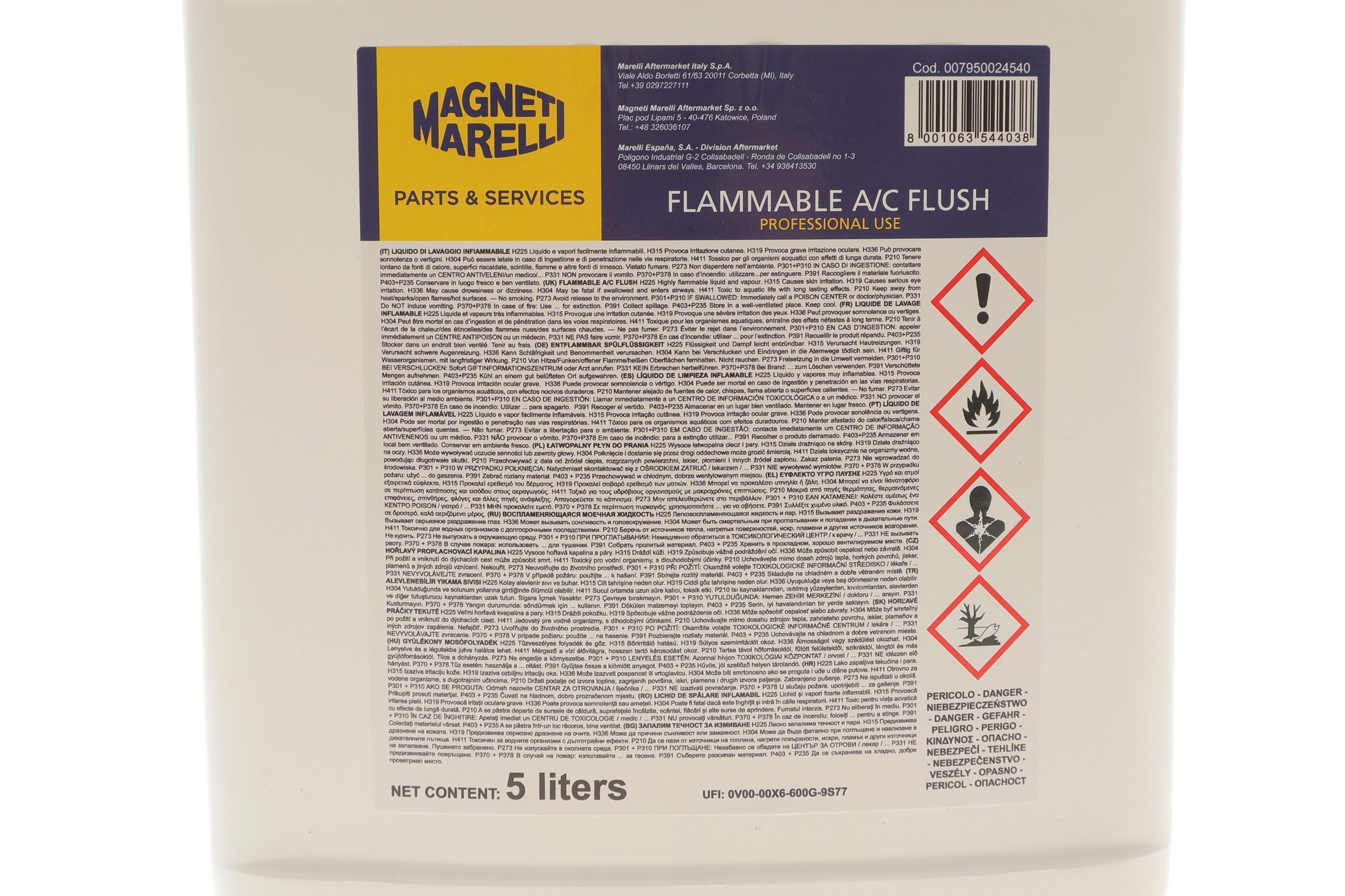 Рідина промивочна для очищення системи кондиціонування 5 л