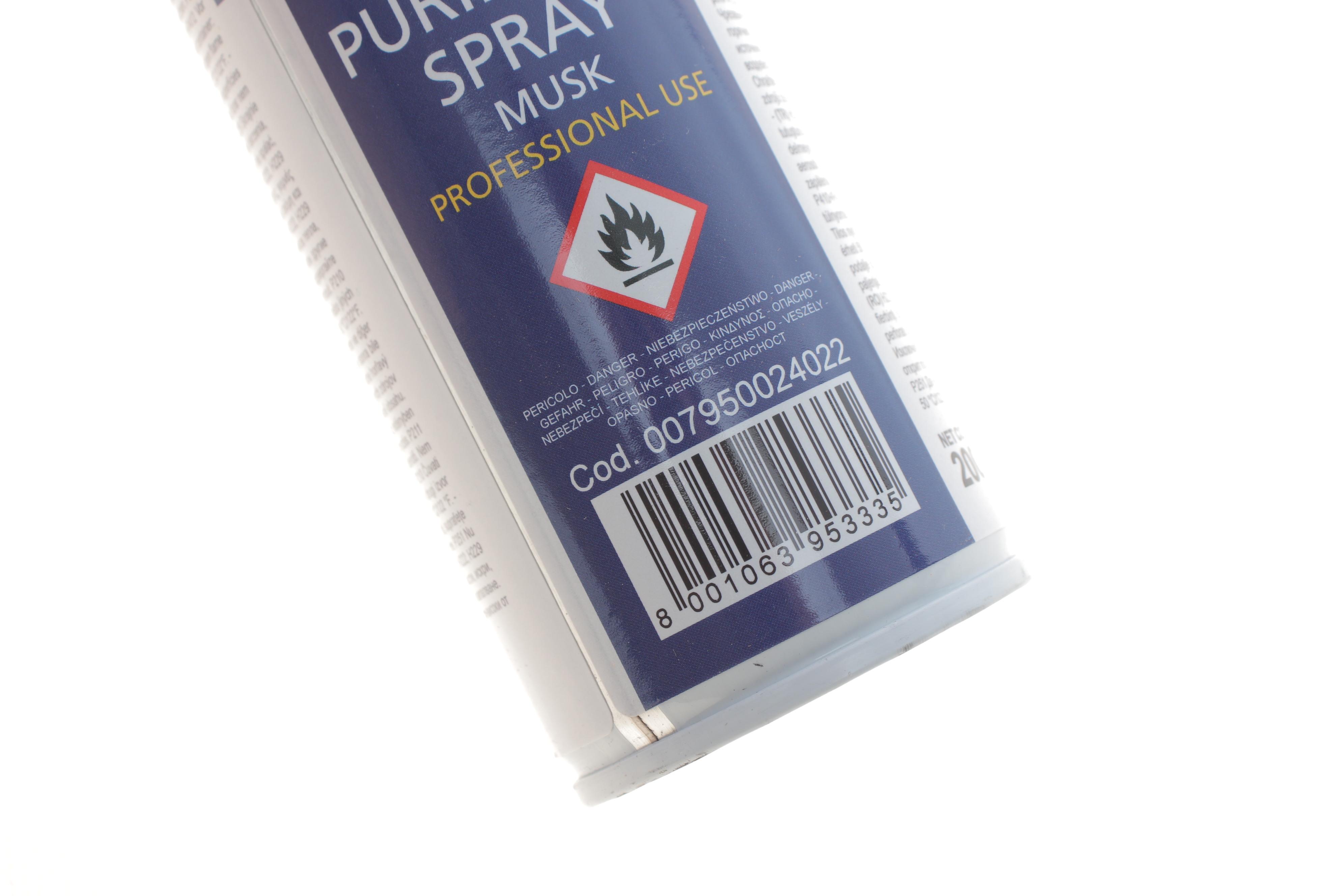 Засіб для очищення кондиціонера (200мл) (спрей) (Мускус)