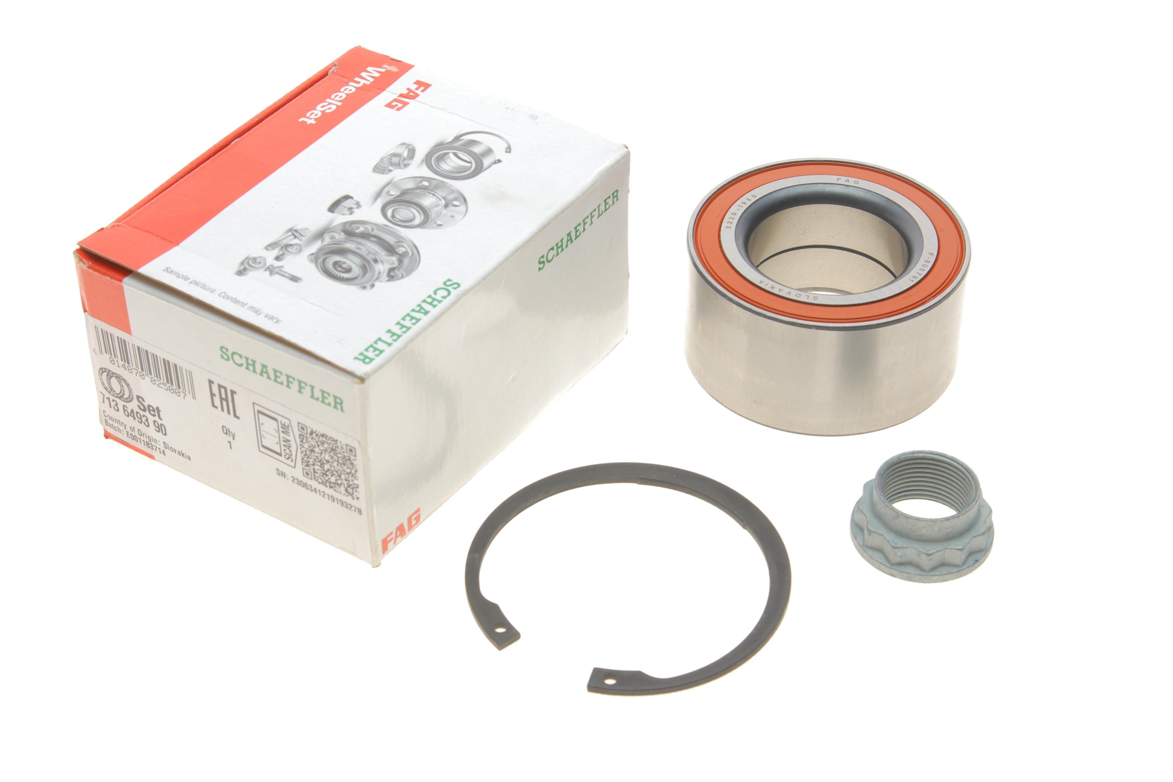 Підшипник маточини (задньої) BMW 3 (E90) 05-11