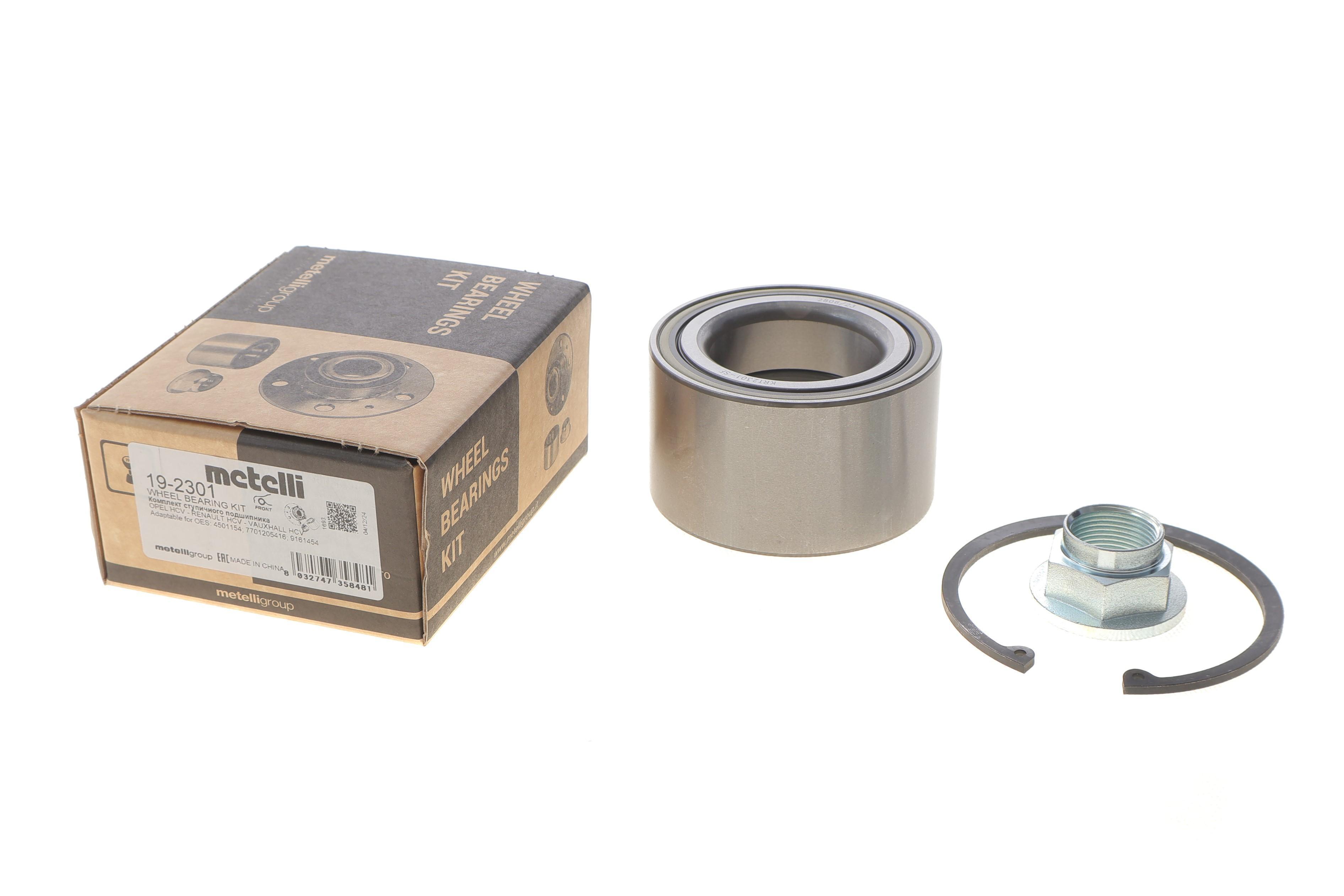 Підшипник маточини (передньої) Renault Master 98-01/Opel Movano 98-(49x84x48) (к-кт)