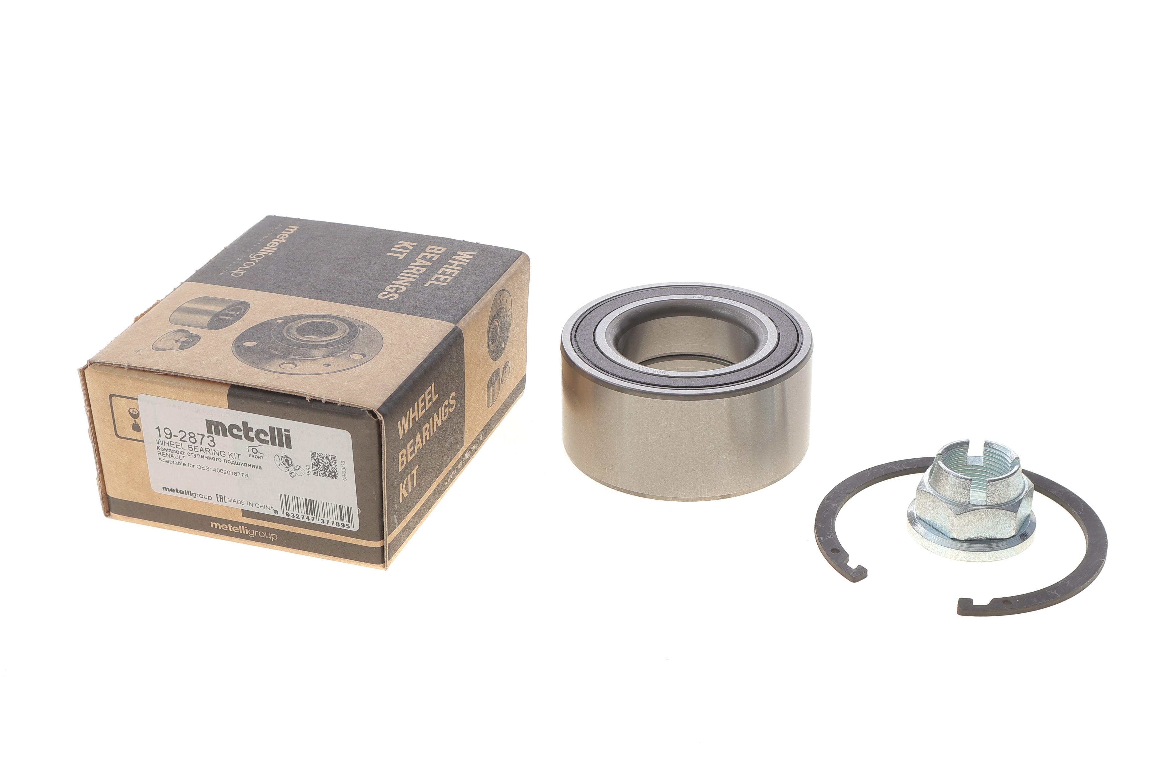 Підшипник маточини (передньої) Renault Megane III/Scenic III 09- (45x83x39) (к-кт)