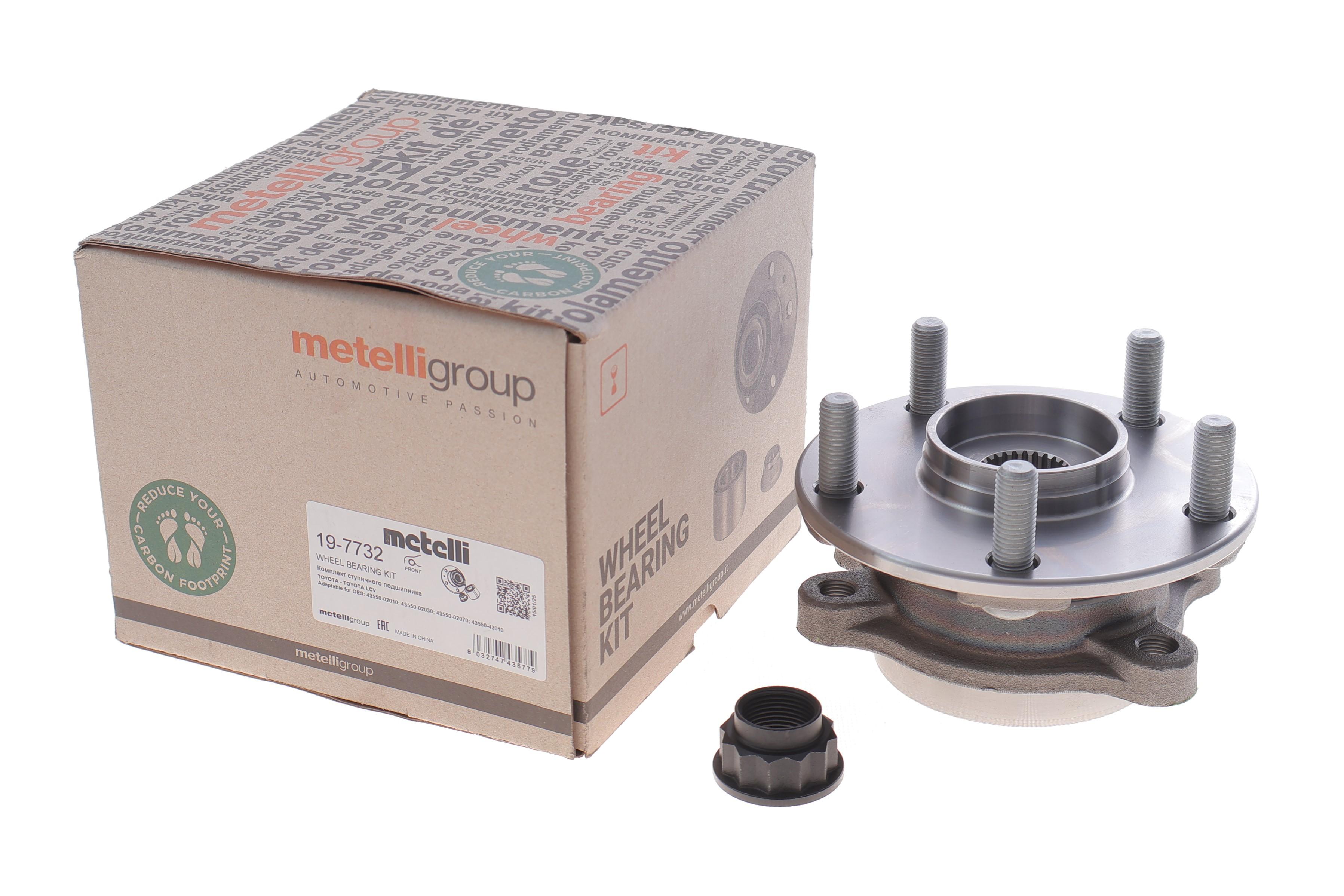 Підшипник маточини (передньої) Toyota Auris 09-/Avensis 08-/Corolla 06-/Rav4 05- (+ABS)