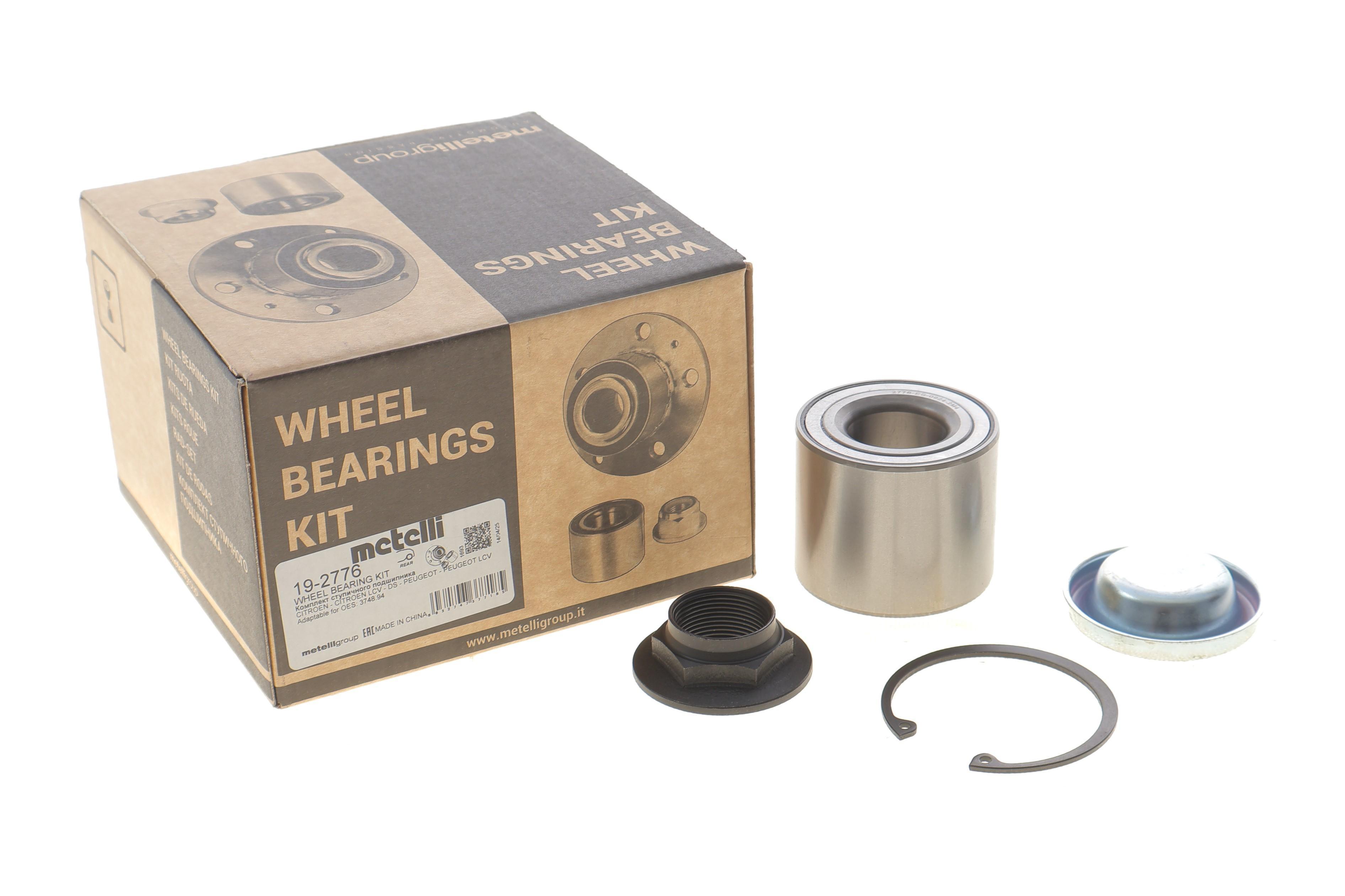 Підшипник маточини (задньої) Citroen Berlingo/Peugeot Partner 08- (30x62x51) (к-кт)