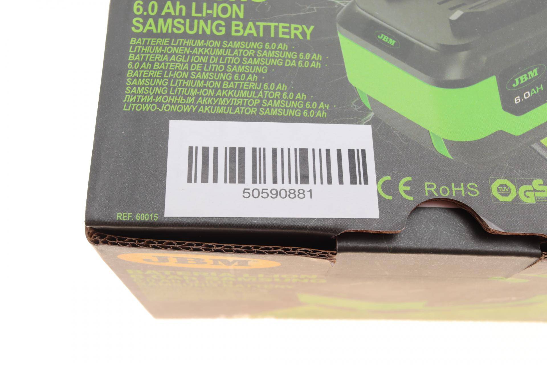 Акумулятор Samsung 6.0Ah/108Wh/20V