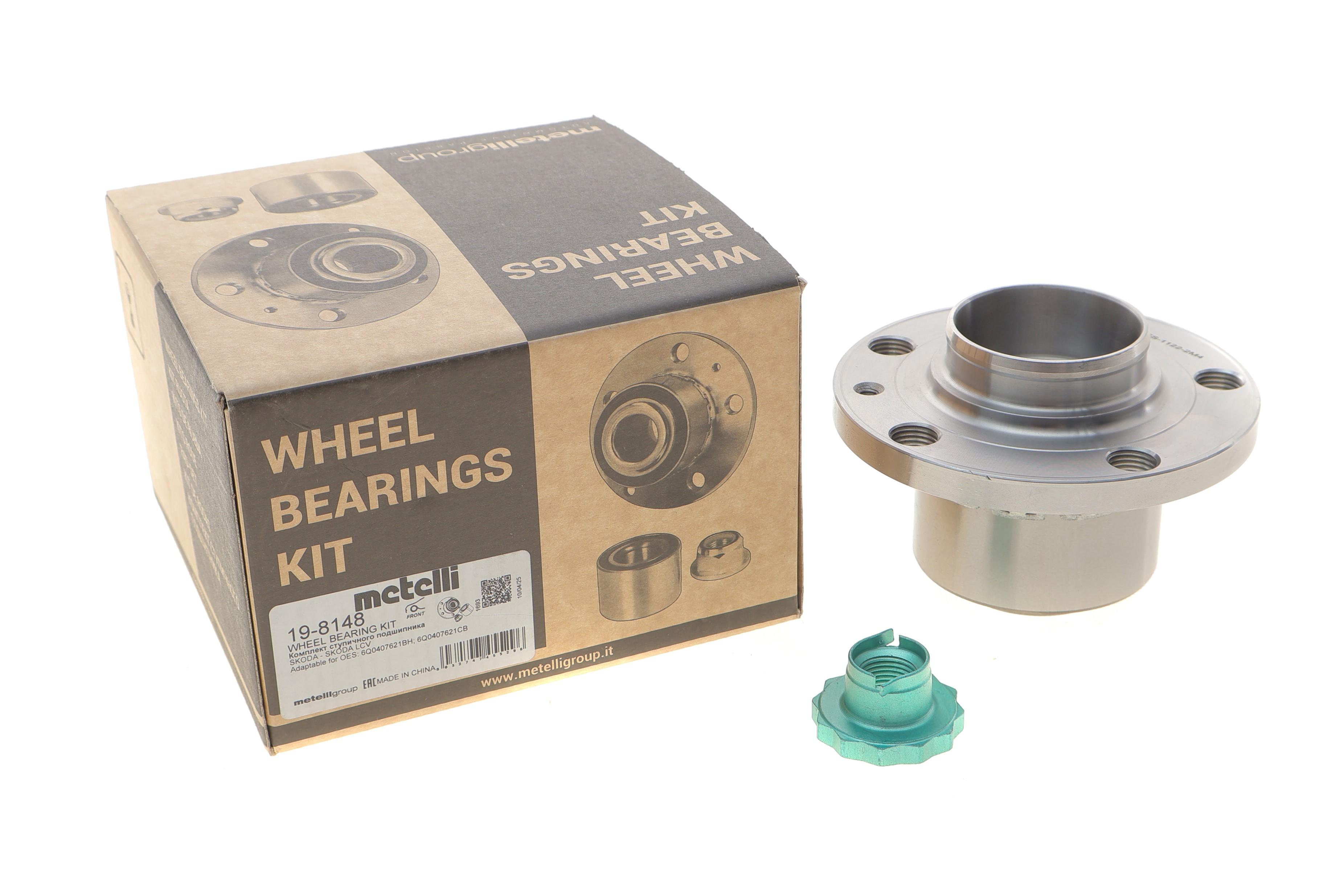 Підшипник маточини (передньої) Skoda Fabia 99-/Roomster 06- (+ABS)