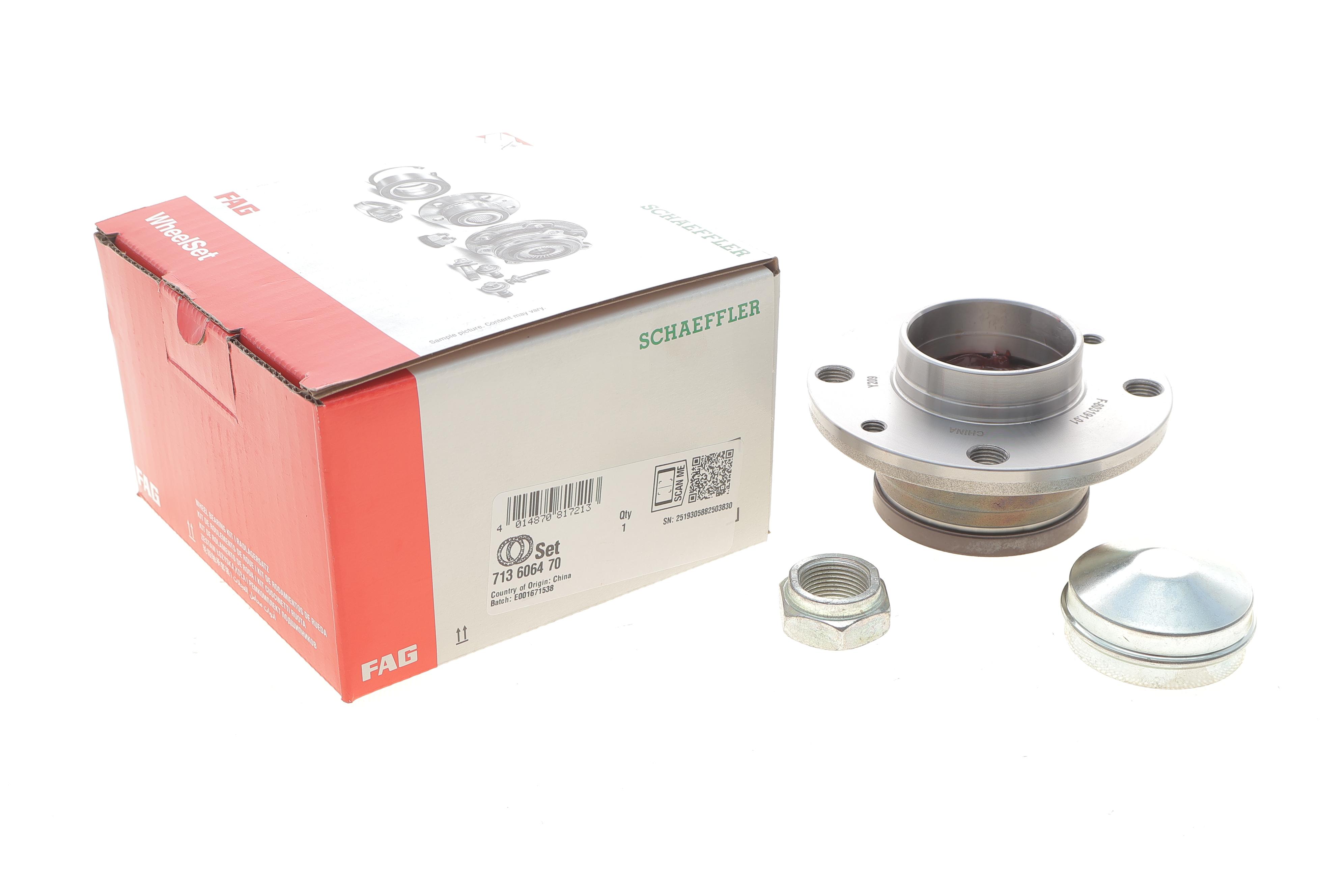 Підшипник маточини (задньої) Fiat Fiorino 07-