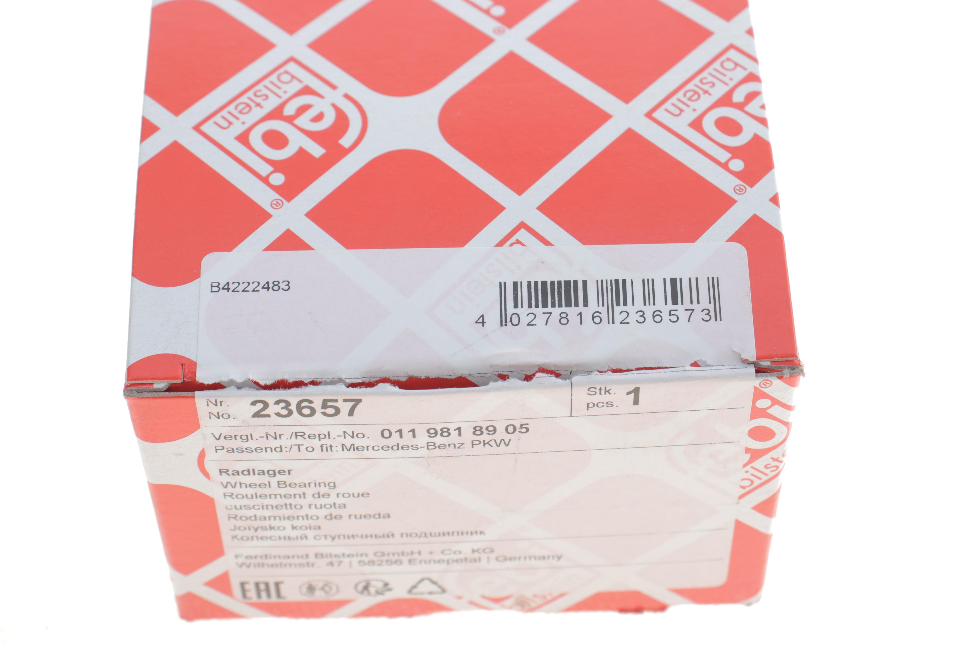 Підшипник маточини (задньої) MB Sprinter 208-316/VW LT 28-35 96-