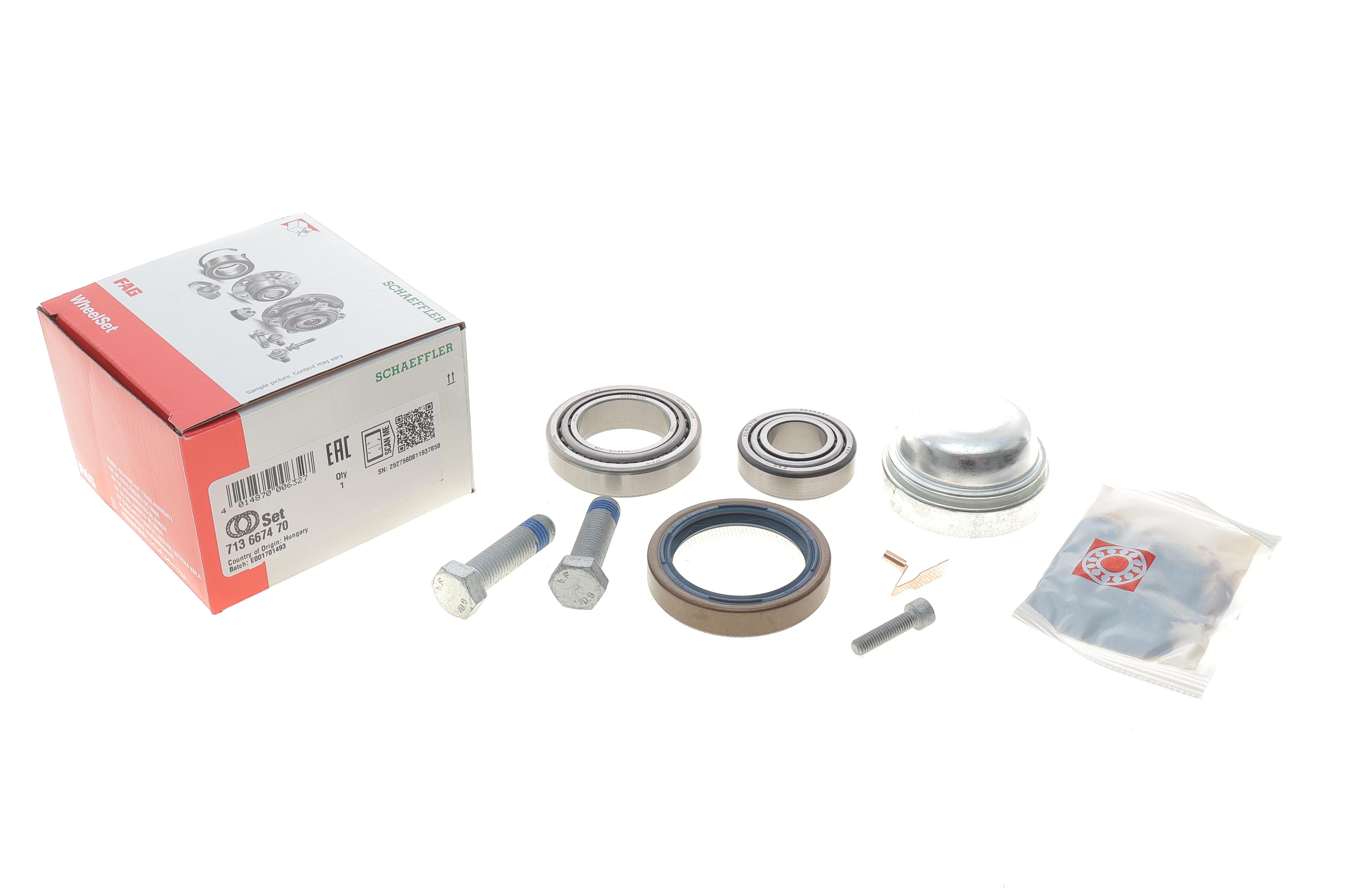 Підшипник маточини (передньої) MB E-class (A124)/SL (R129) 89-01 (к-кт)