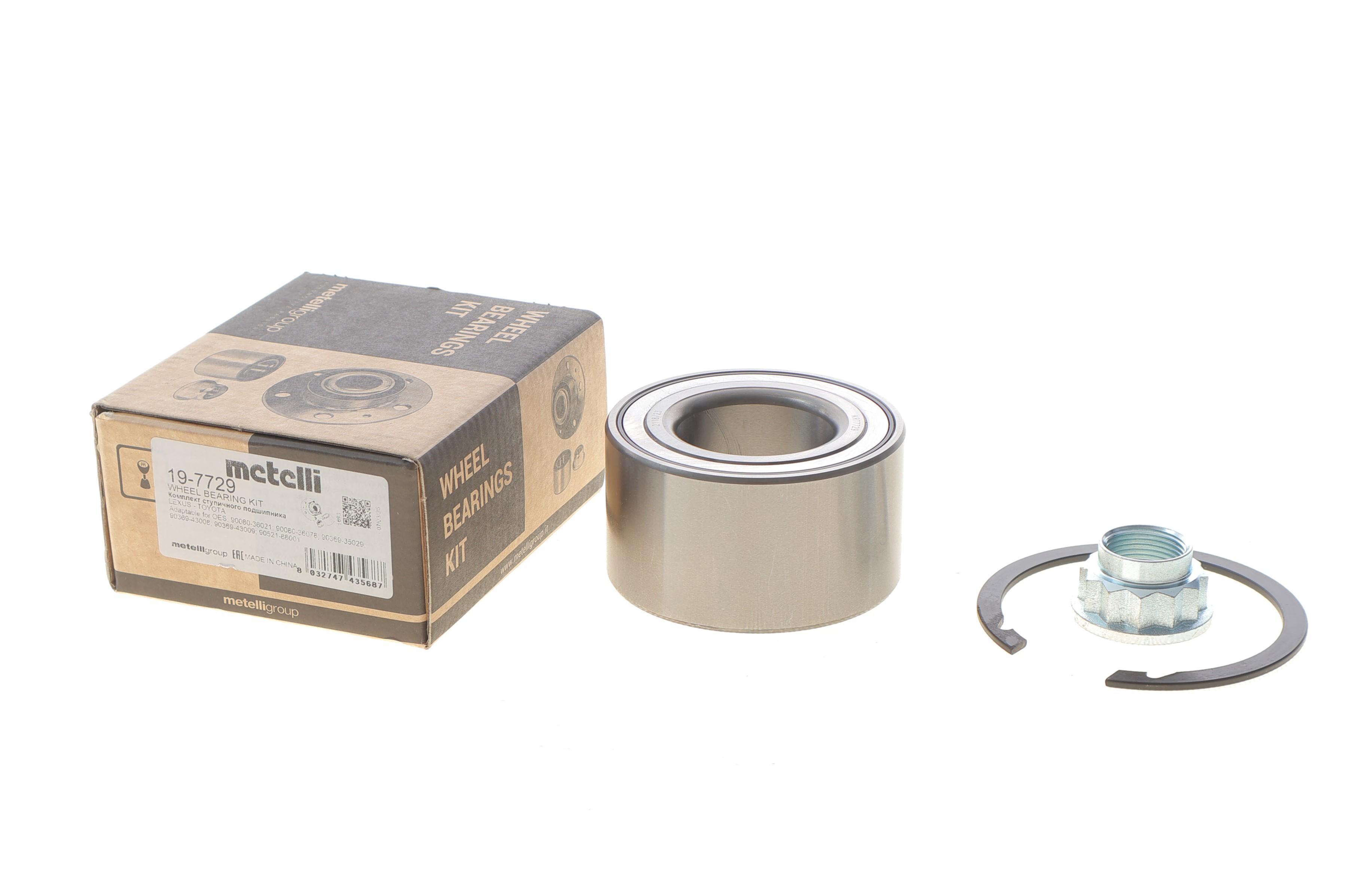 Підшипник маточини (передньої) Toyota Camry/Lexus RX 96-10 (43x82x45) (к-кт)