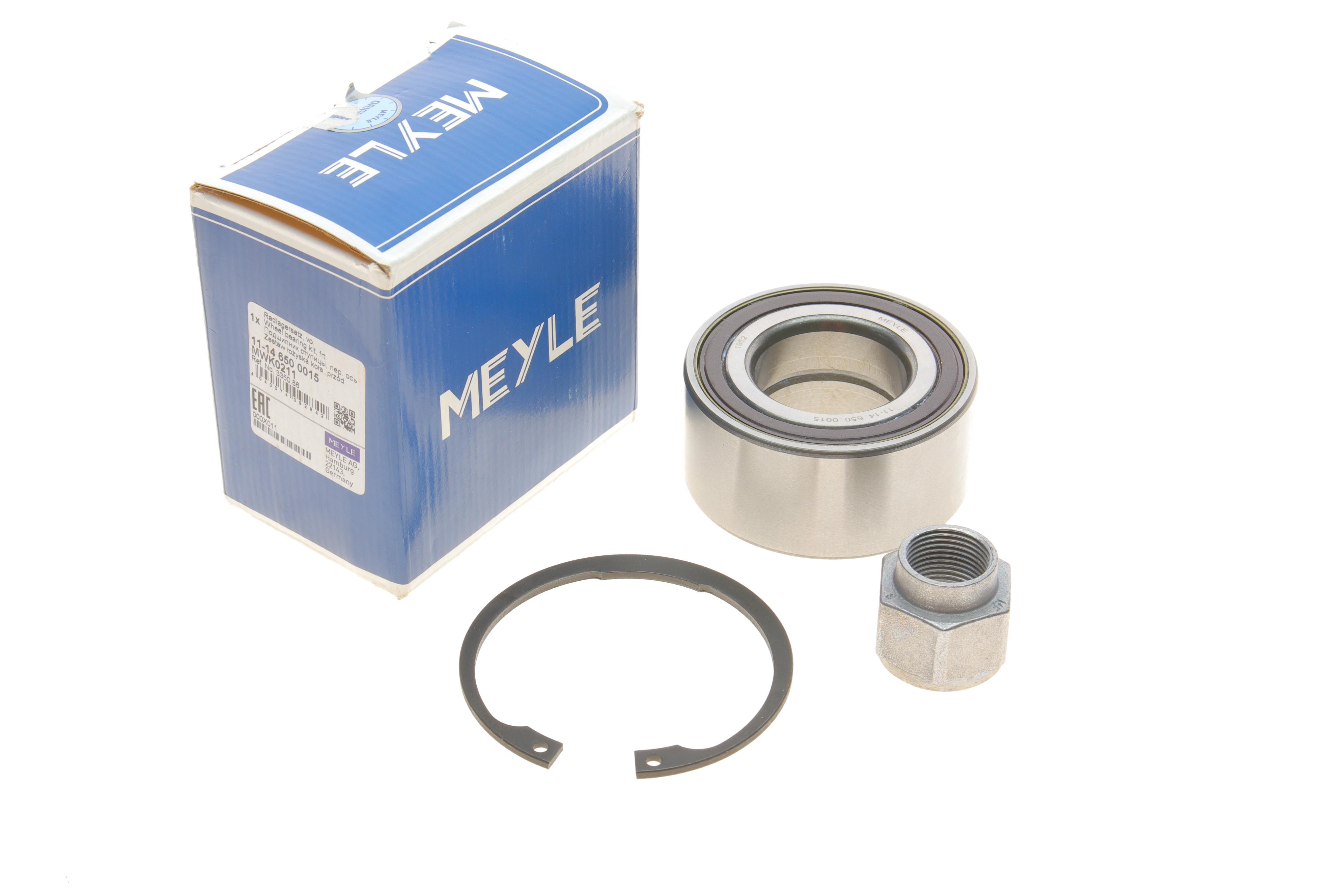 Підшипник маточини (передньої) Citroen C3/Peugeot 207/208 02- (37x72x33) (+ABS)