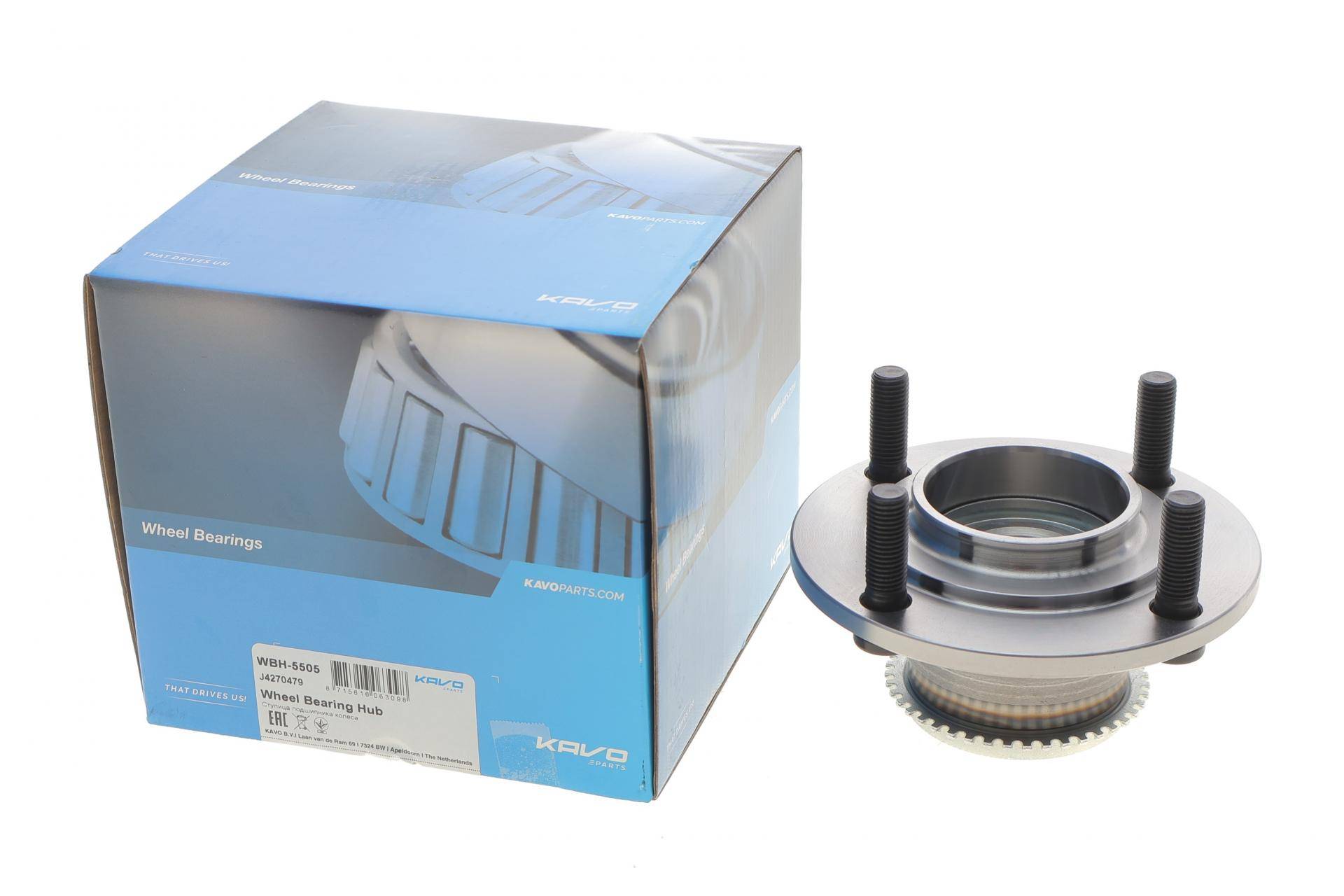 Підшипник маточини (задньої) Mitsubishi Lancer 92-11 (+ABS)