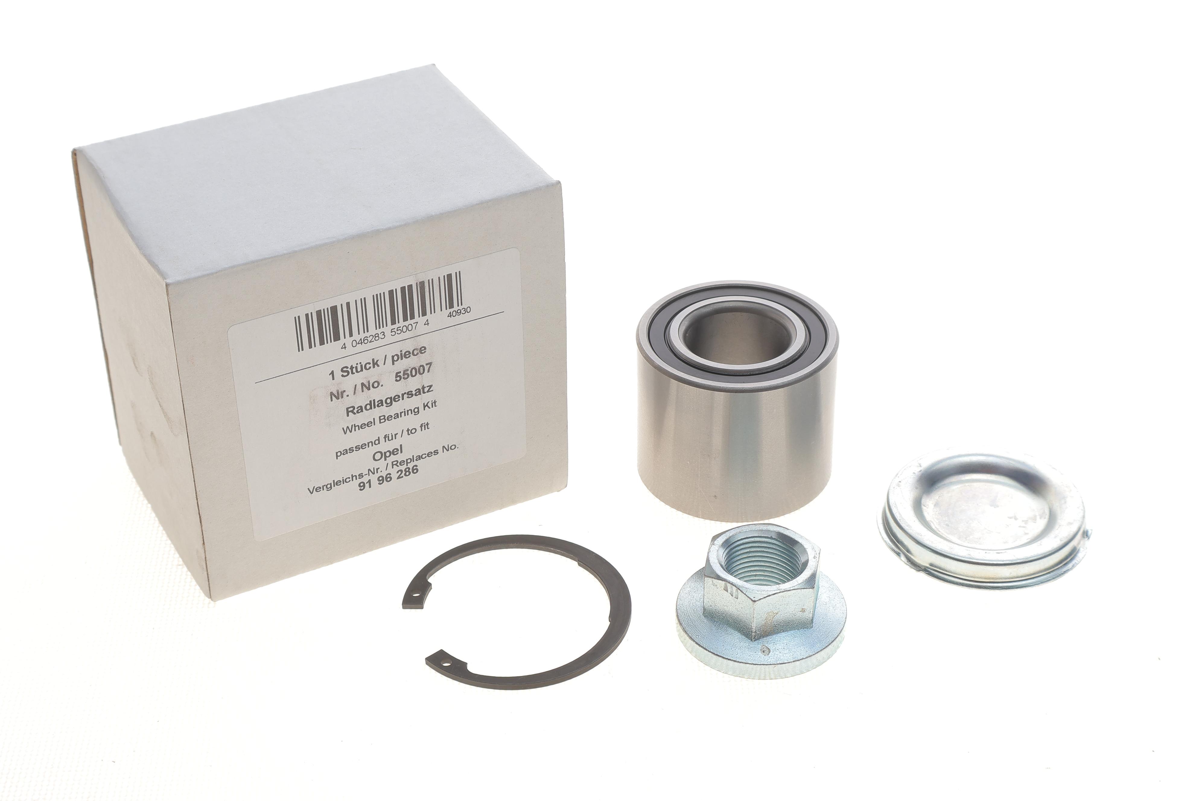 Підшипник маточини (задньої) Opel Corsa C 00-09/Tigra 04-10 (27x53x43) (к-кт)