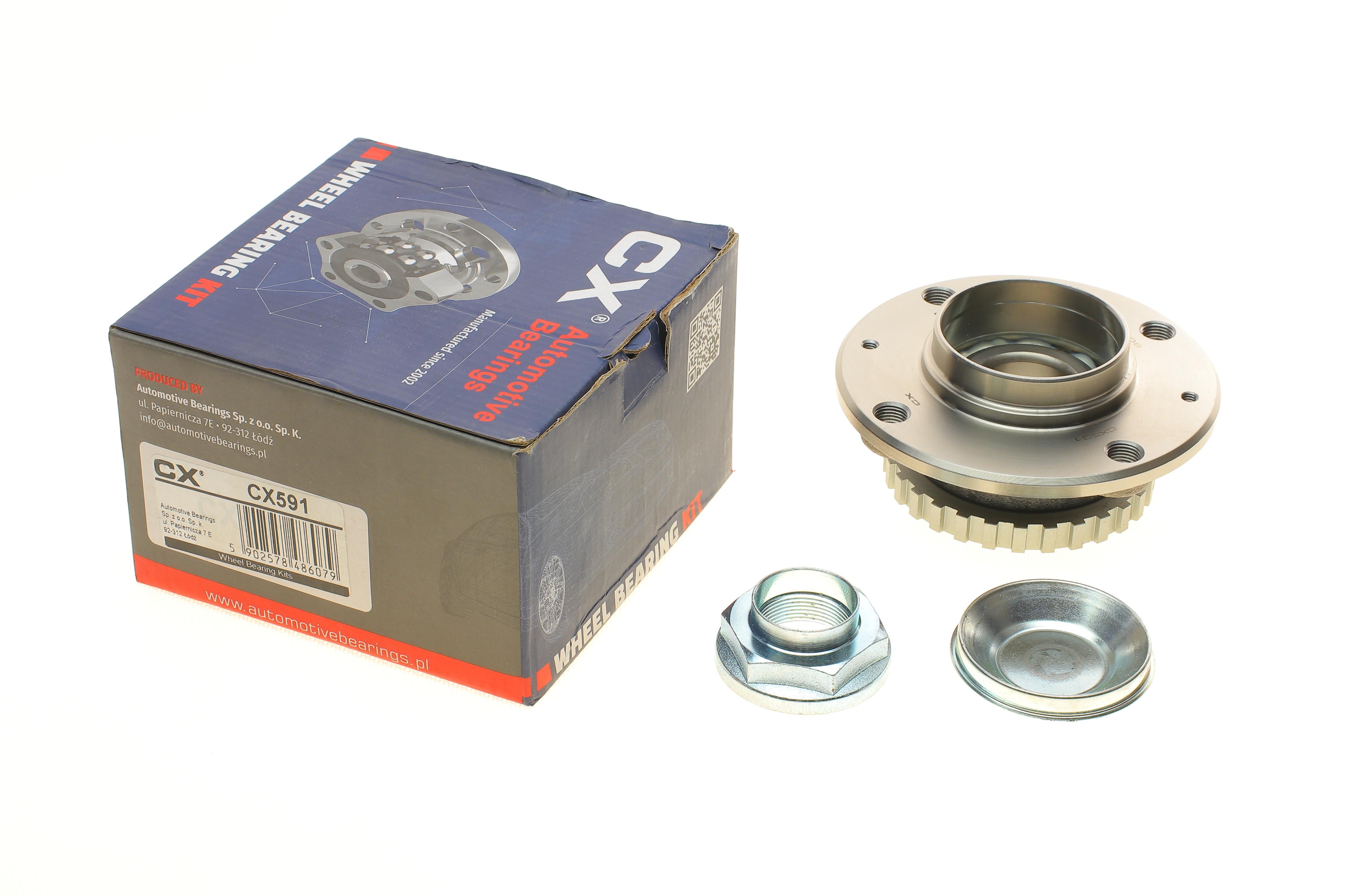 Підшипник маточини (задньої) Peugeot Partner 96- (+ABS)