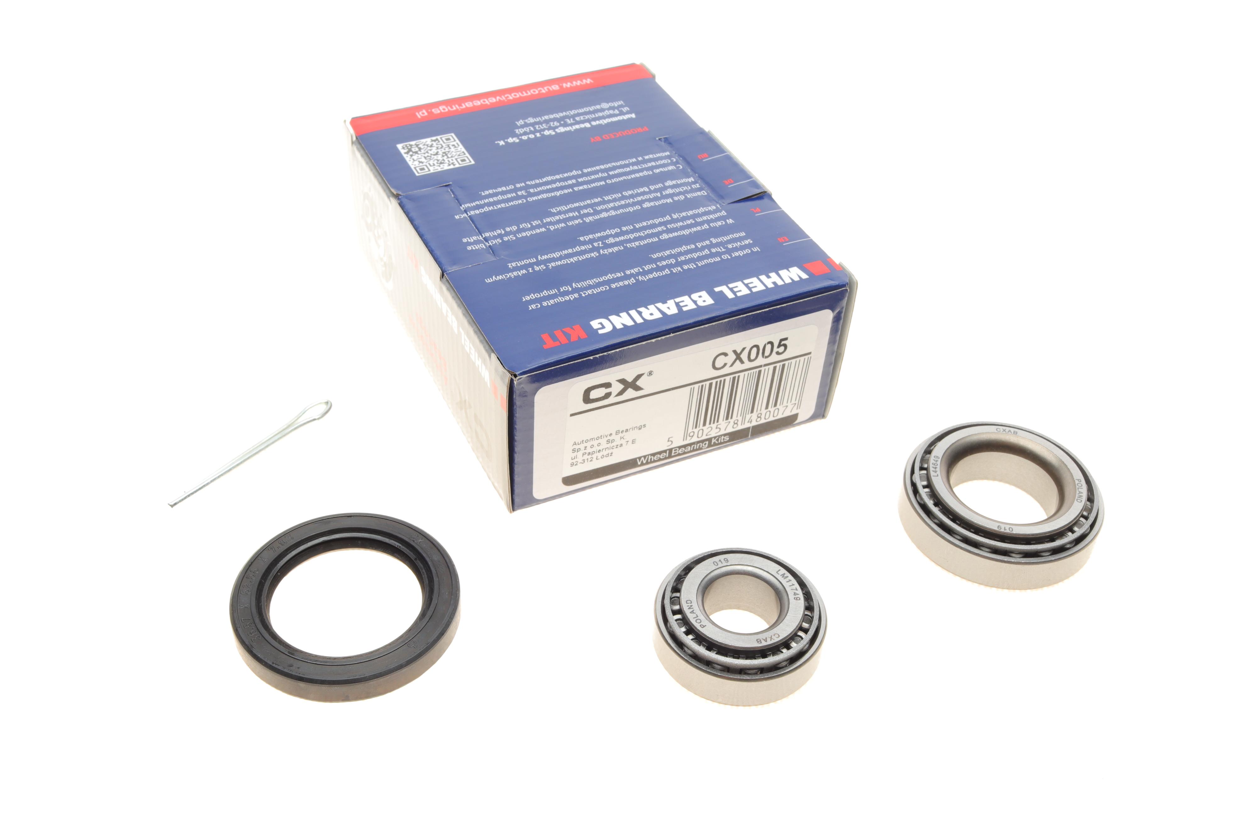 Підшипник маточини (задньої) Ford Escort/Fiesta 0.9-1.6d -89