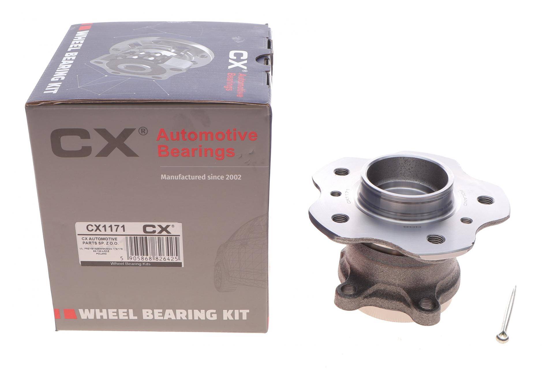 Підшипник маточини (задньої) Nissan Qashqai/Renault Kadjar 1.6 dCi 13-