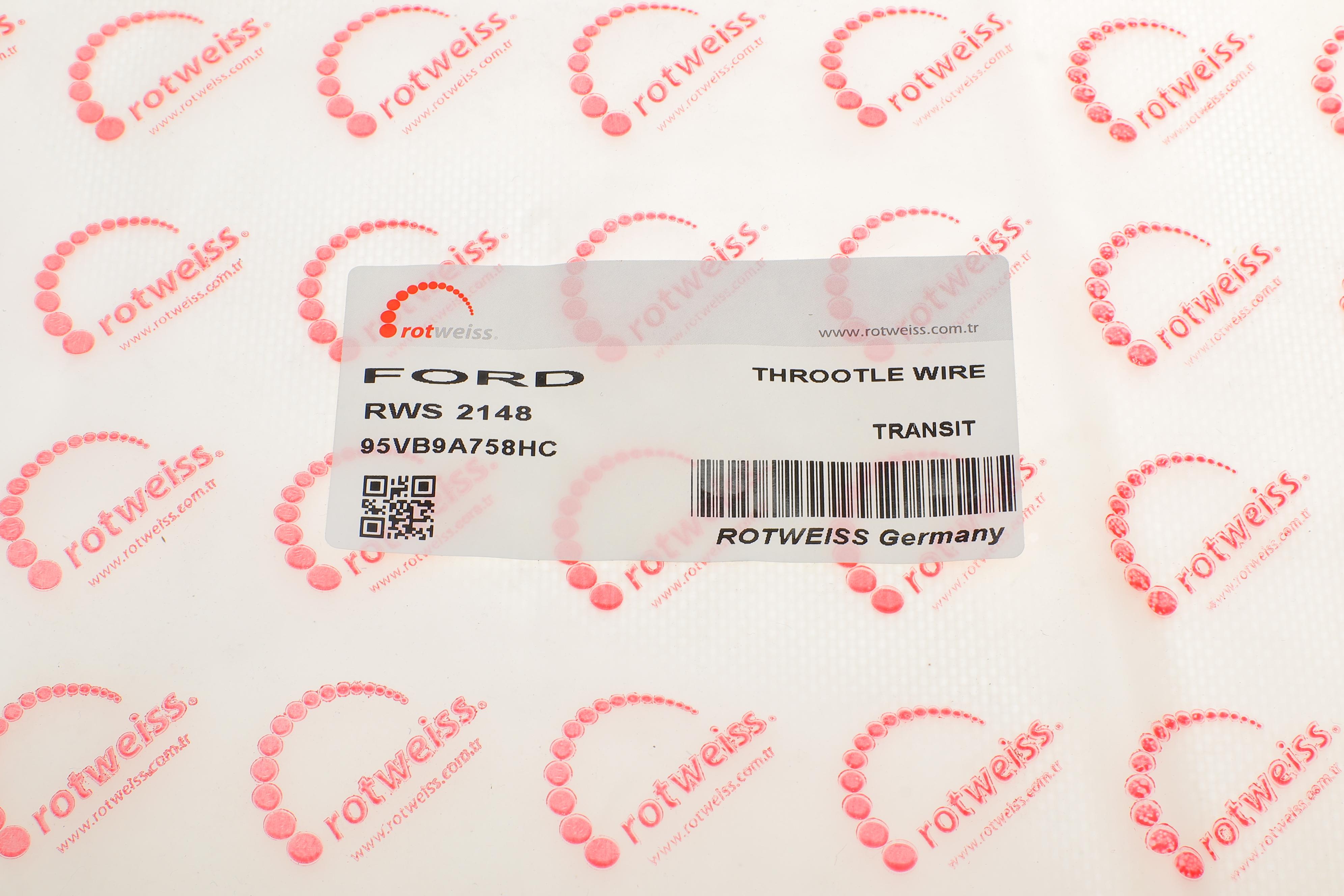 Трос газу Ford Transit 2.5D/TD 86-00