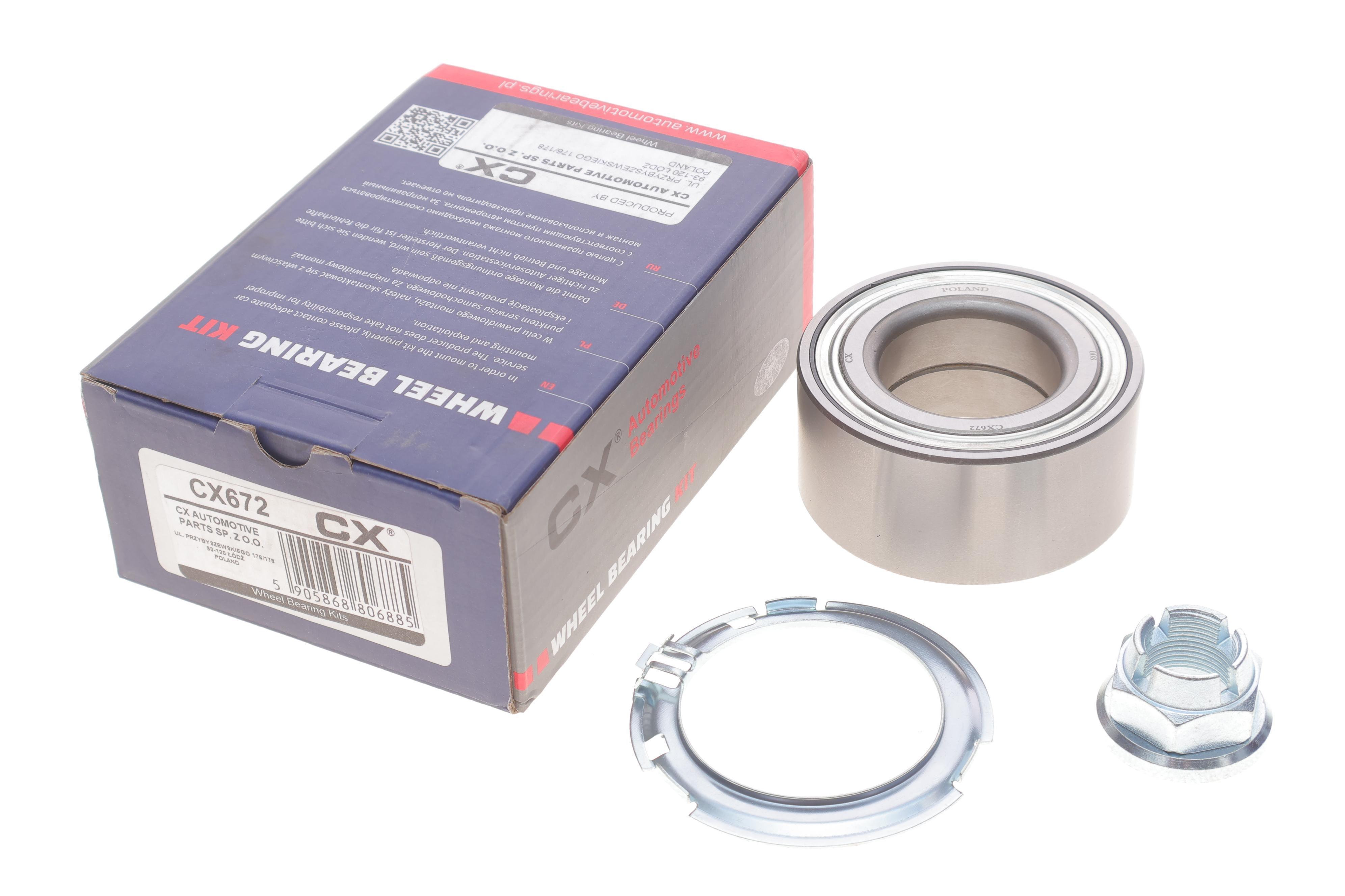 Підшипник маточини (передньої) Renault Trafic/Opel Vivaro 01-02 (-ABS) (45x86x39)