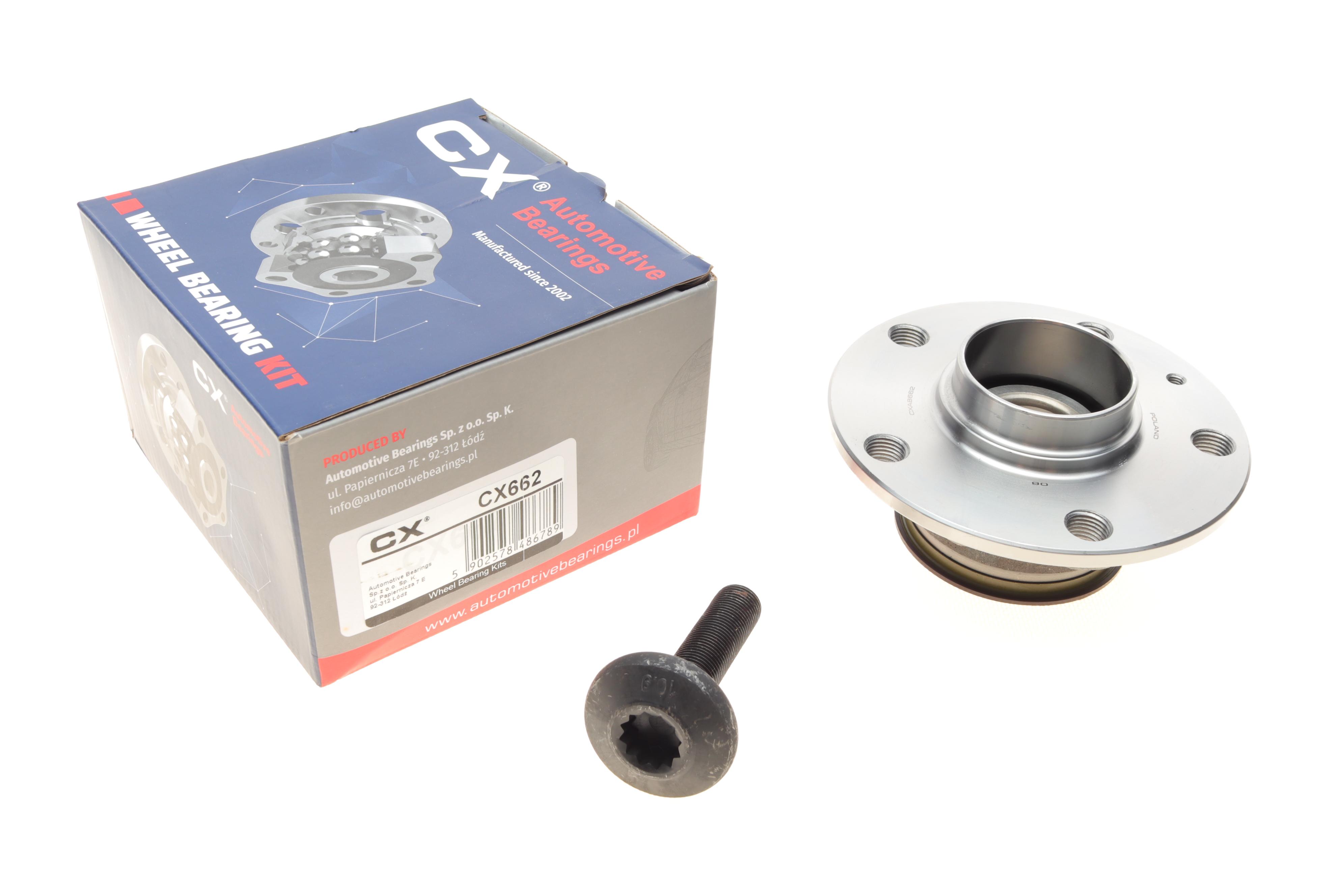 Підшипник маточини (задньої) VW Golf V/Skoda Octavia 05-