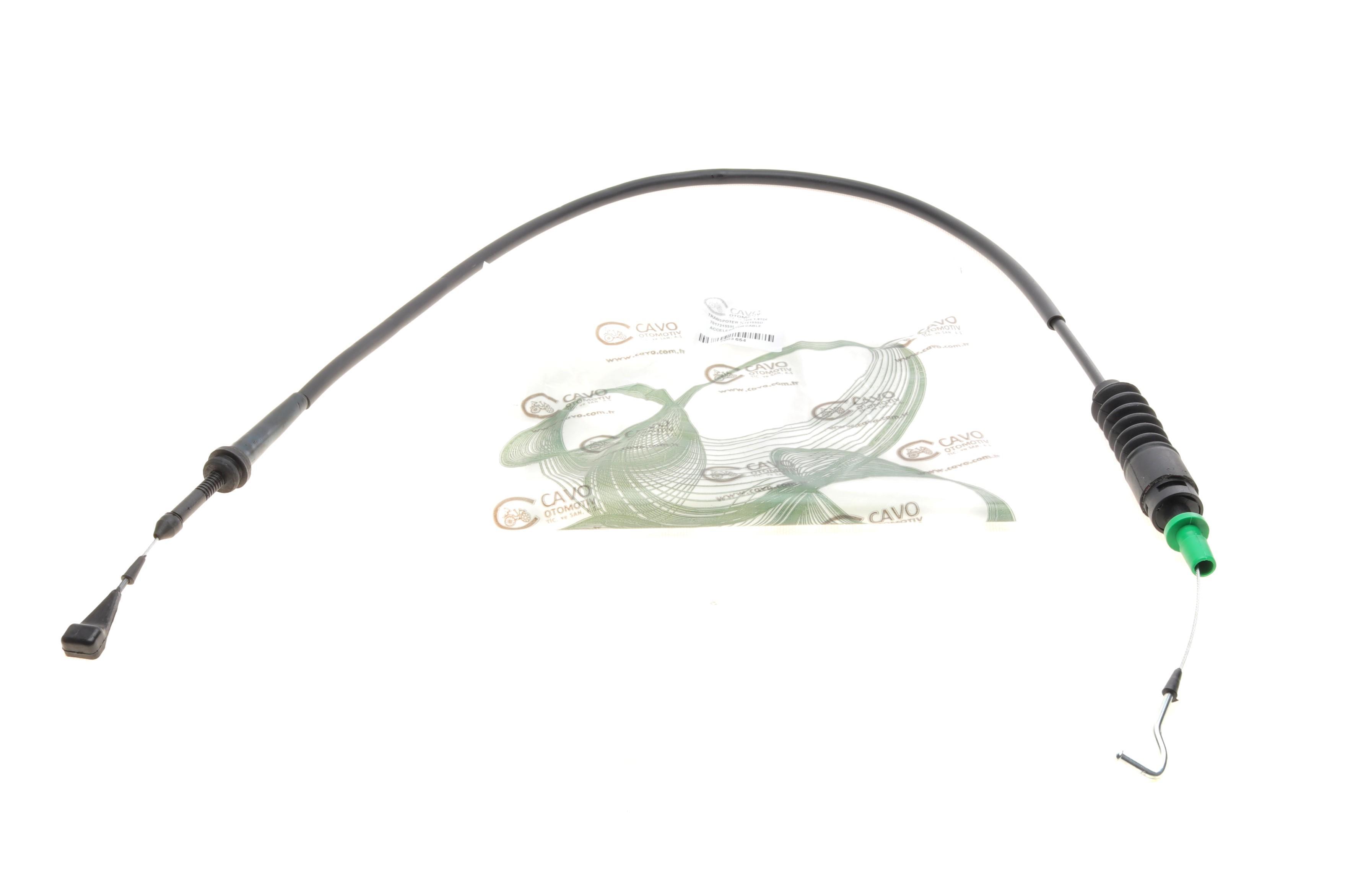 Трос газу VW T4 1.9TDI 91- (1230/1000 мм)