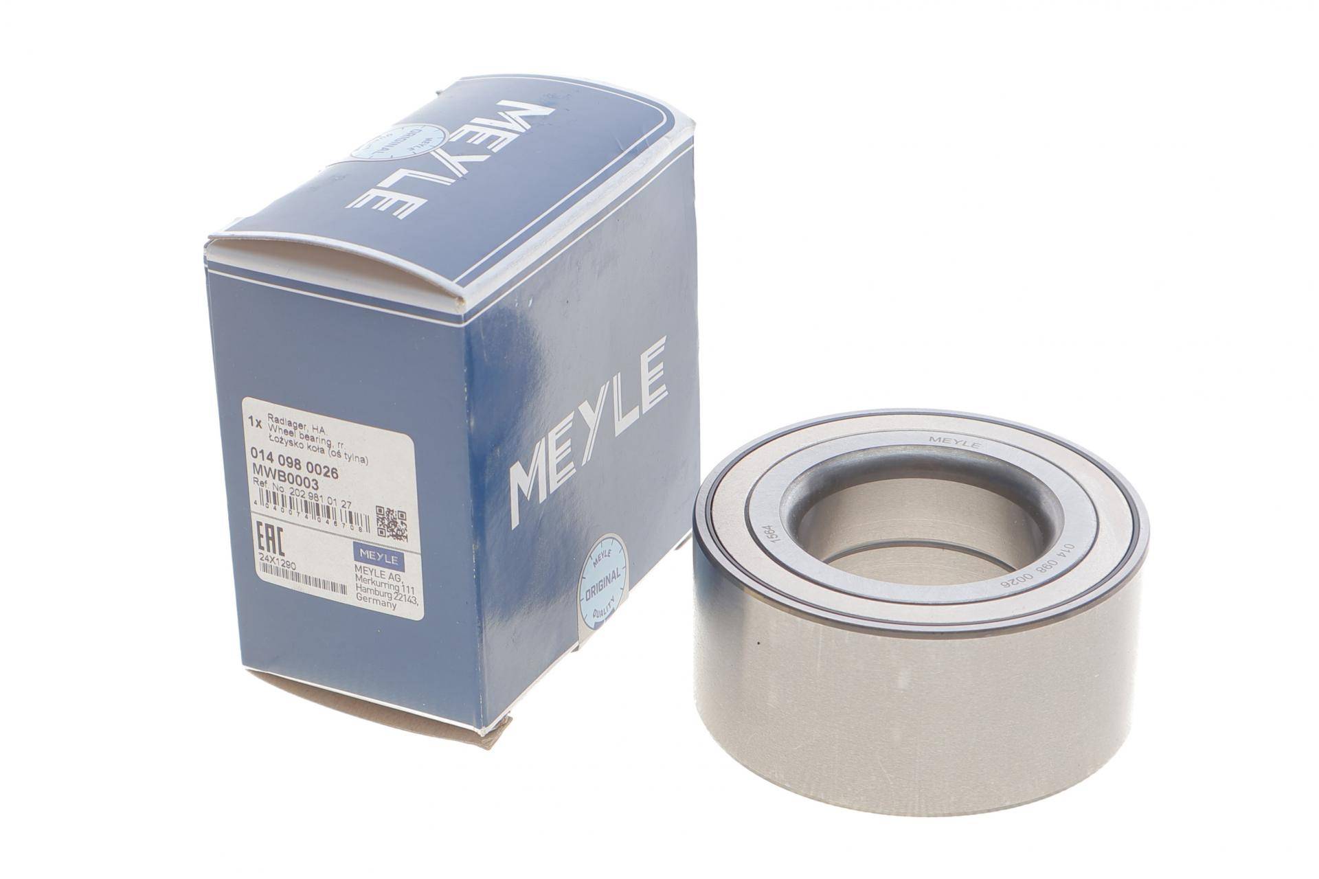 Підшипник маточини (задньої) MB CLK-class (A209/C209) 02-10 (45x84x39)