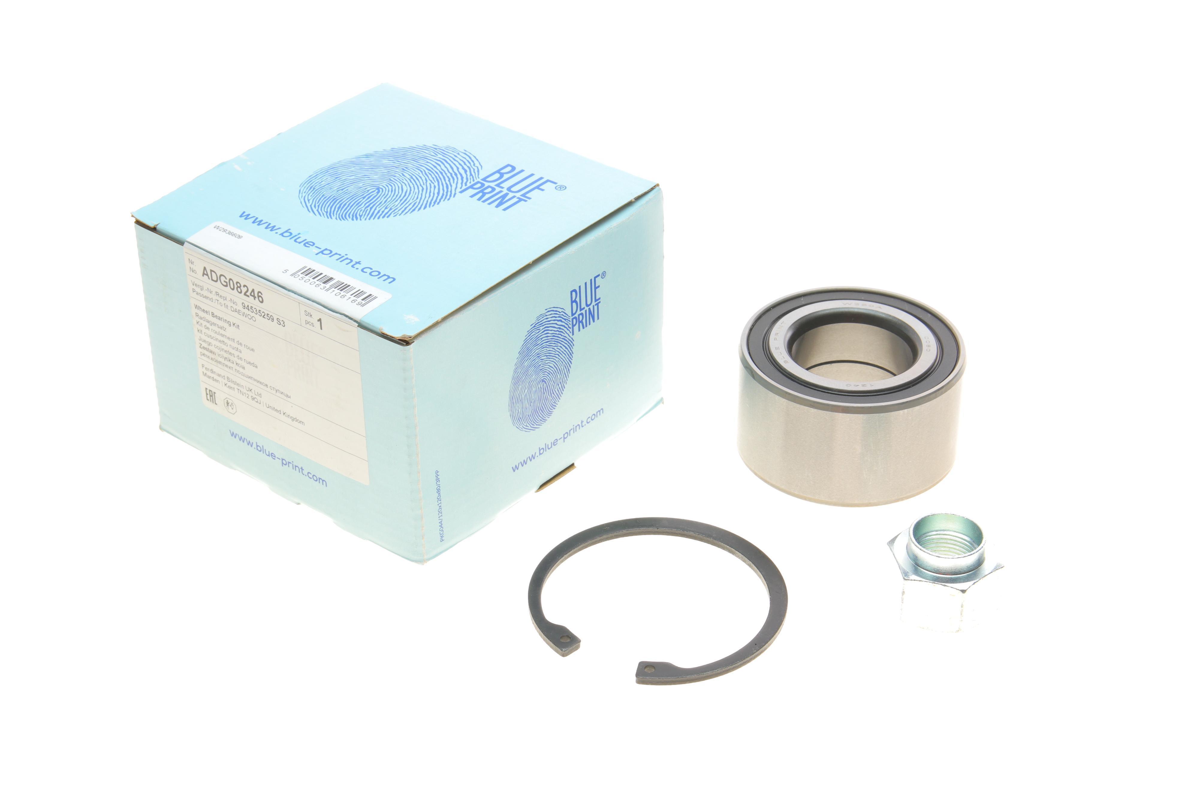 Підшипник маточини (передньої) Daewoo Nubira 03- (39x74x39)