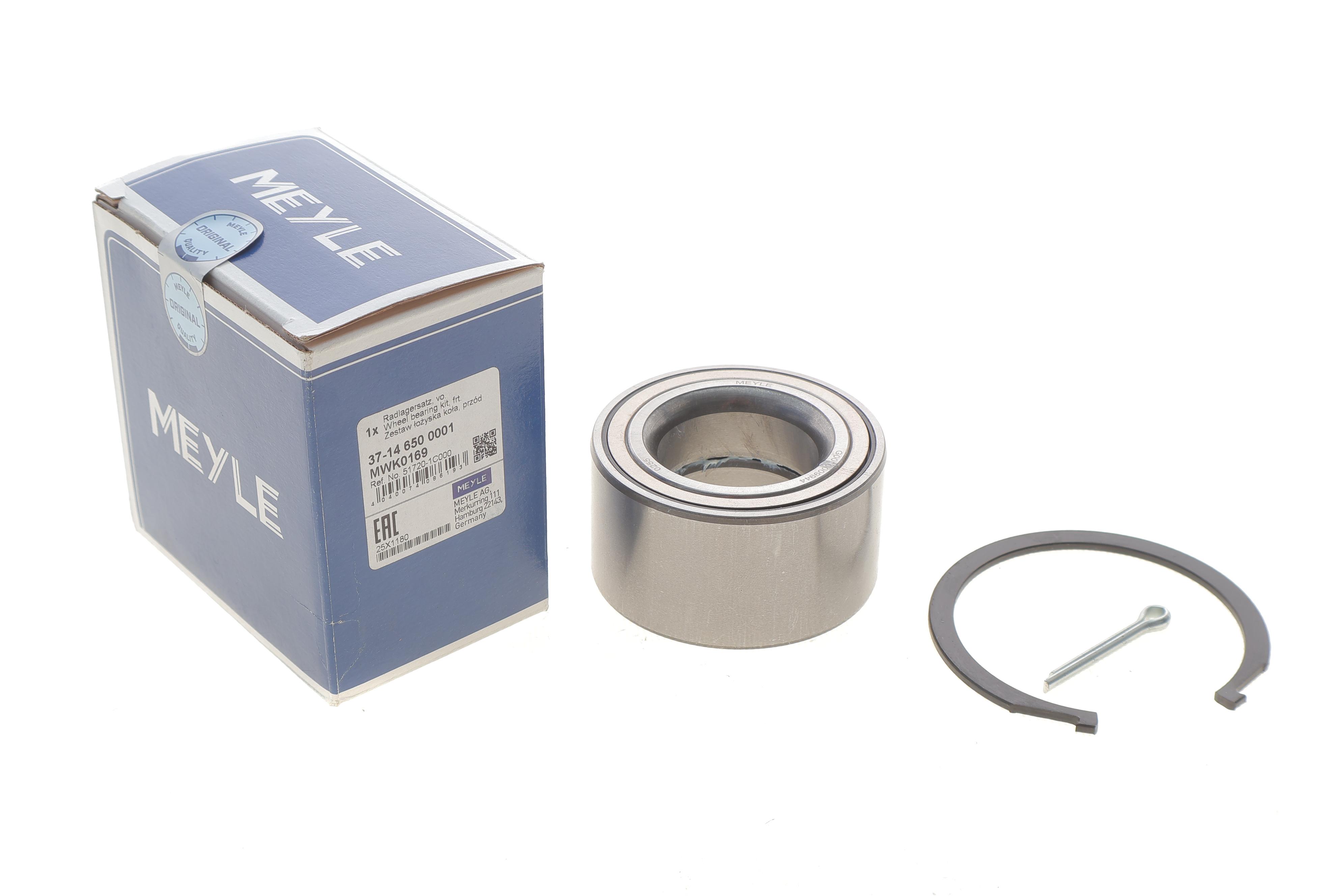 Підшипник маточини (передньої) Hyundai Accent 99-03/Kia Rio 05- (38x70x37) (к-кт)